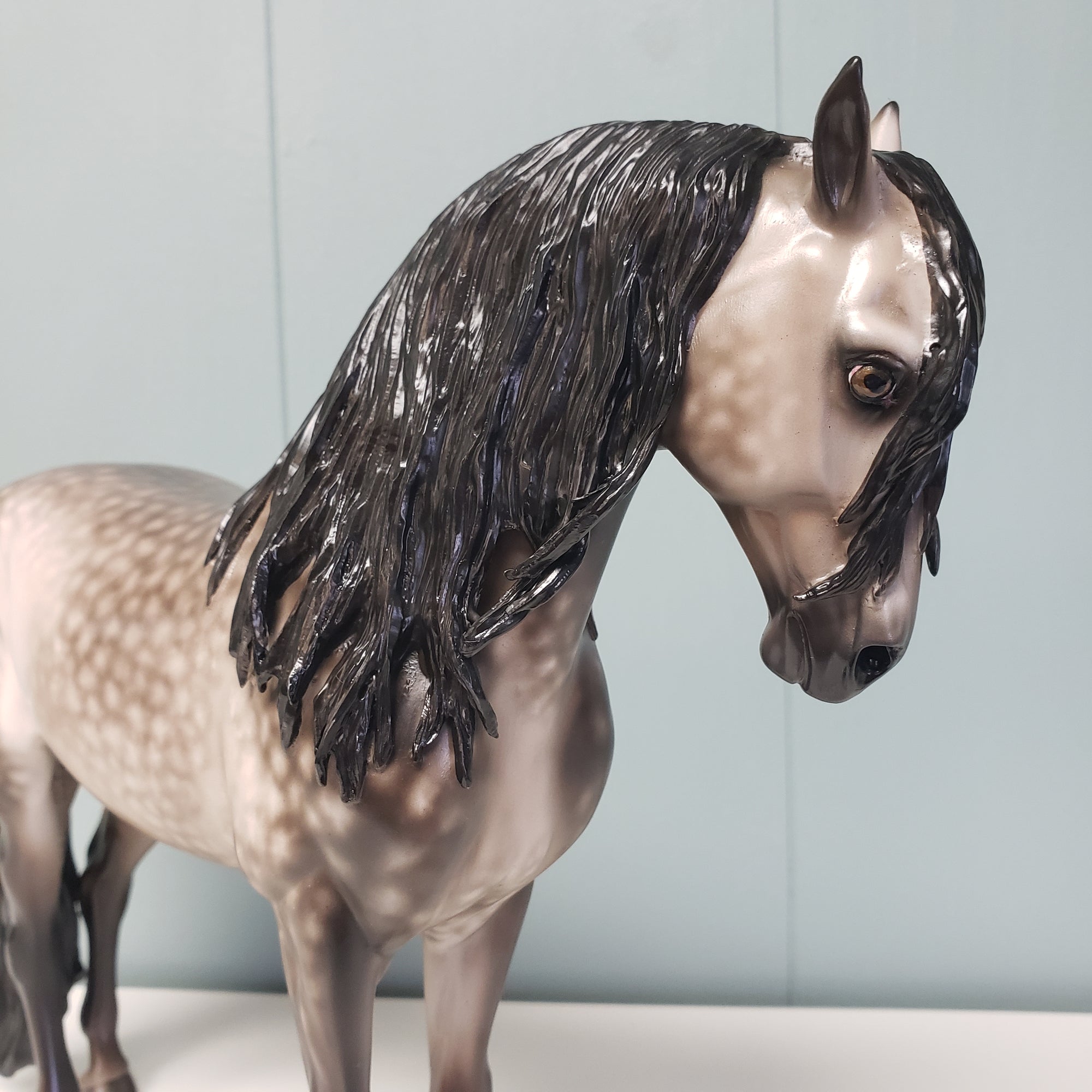 Spicy Aztec OOAK Dappled Grey Andalusian By Sheryl Leisure Best Offers 2/12/24