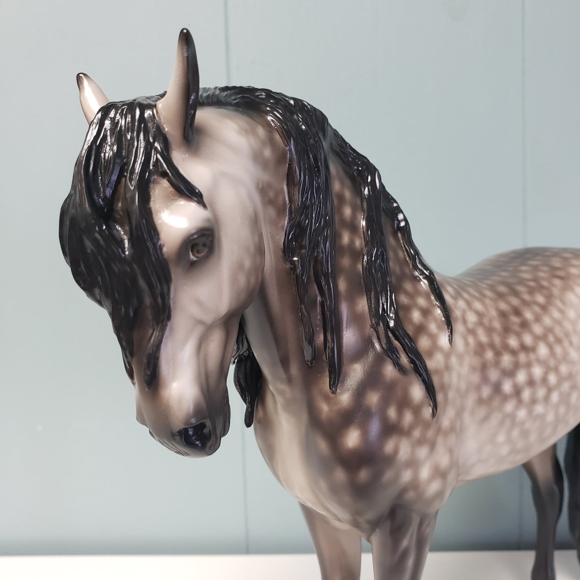 Spicy Aztec OOAK Dappled Grey Andalusian By Sheryl Leisure Best Offers 2/12/24