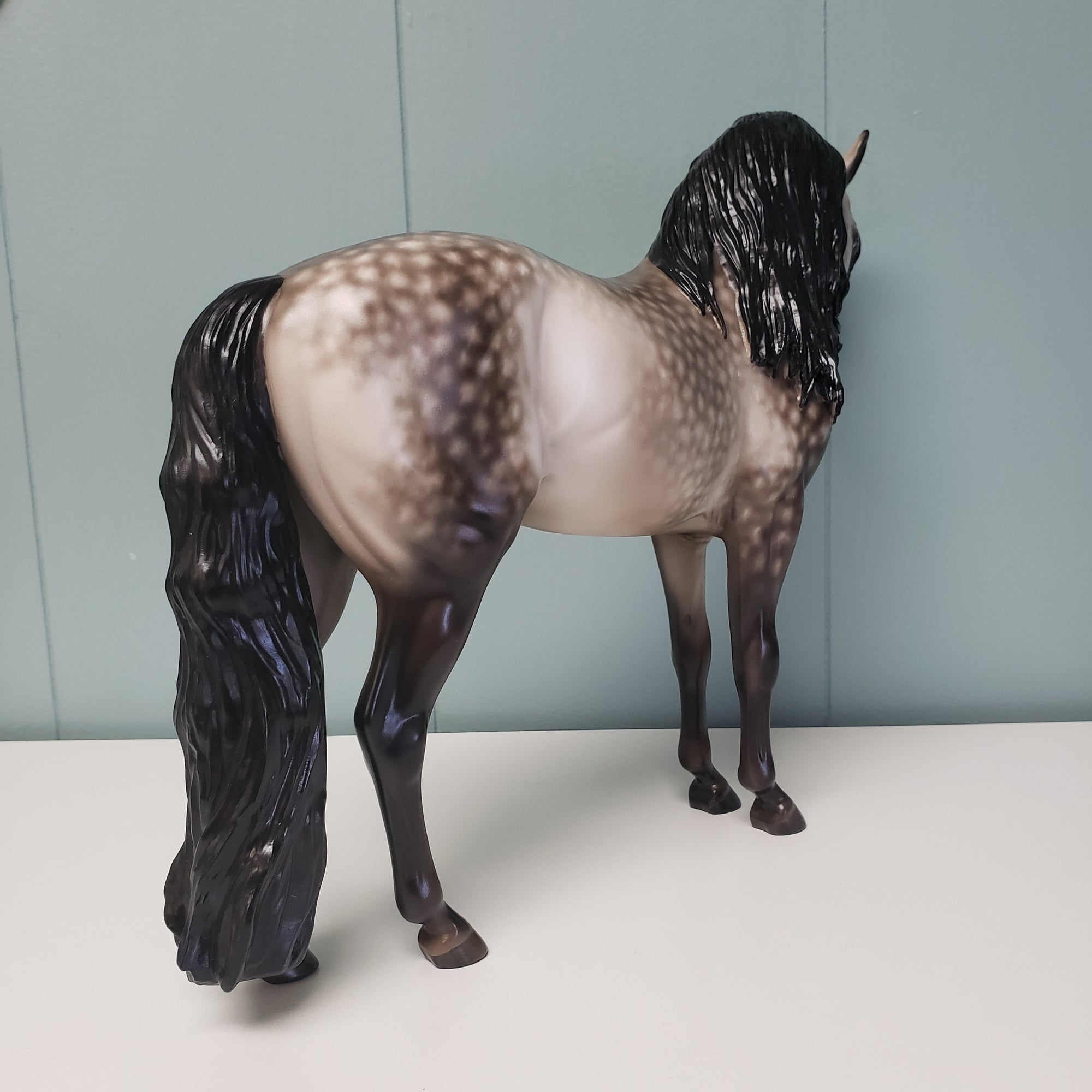 Spicy Aztec OOAK Dappled Grey Andalusian By Sheryl Leisure Best Offers 2/12/24