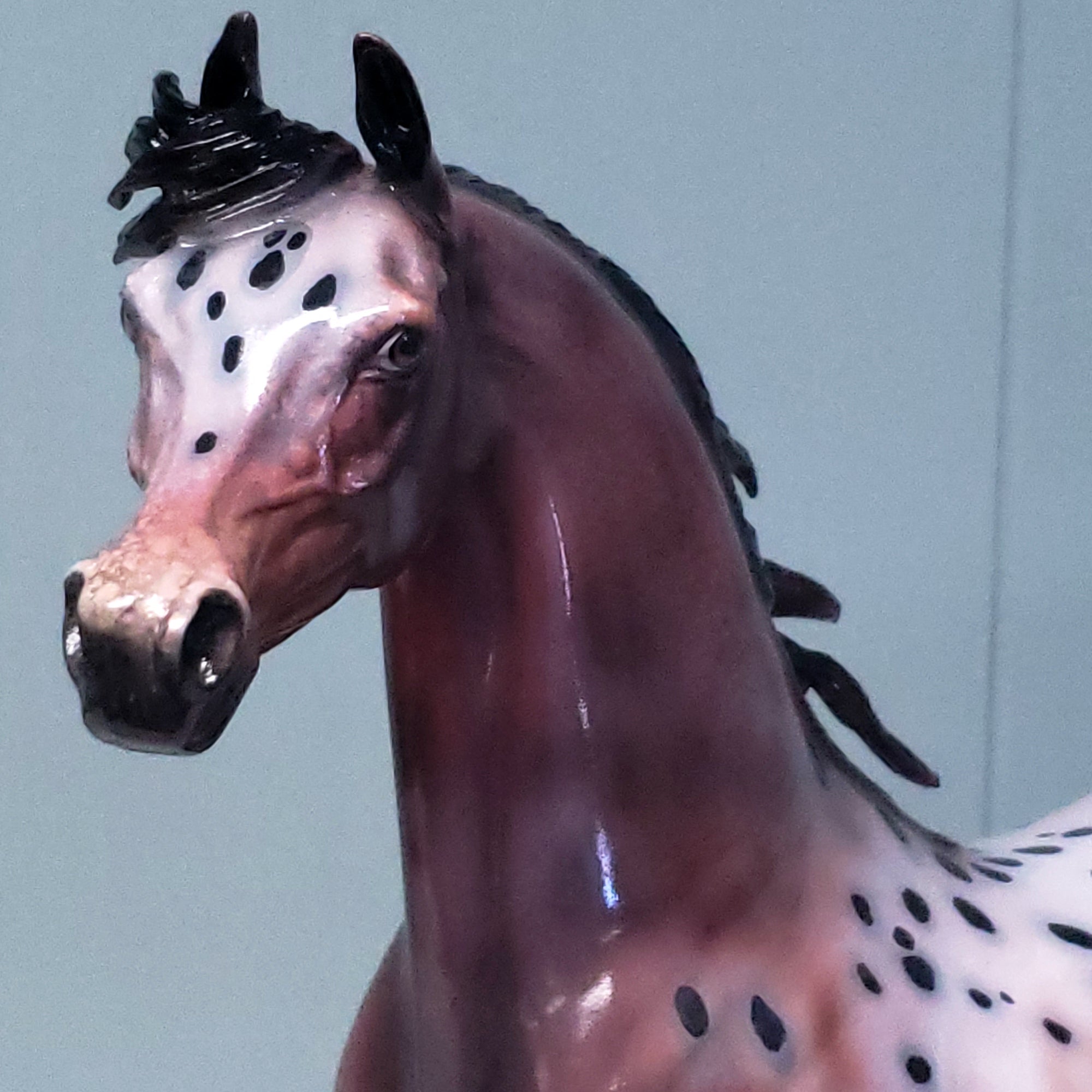 Make My Day OOAK Customized Appaloosa Arabian Stallion By Dawn Quick Val24