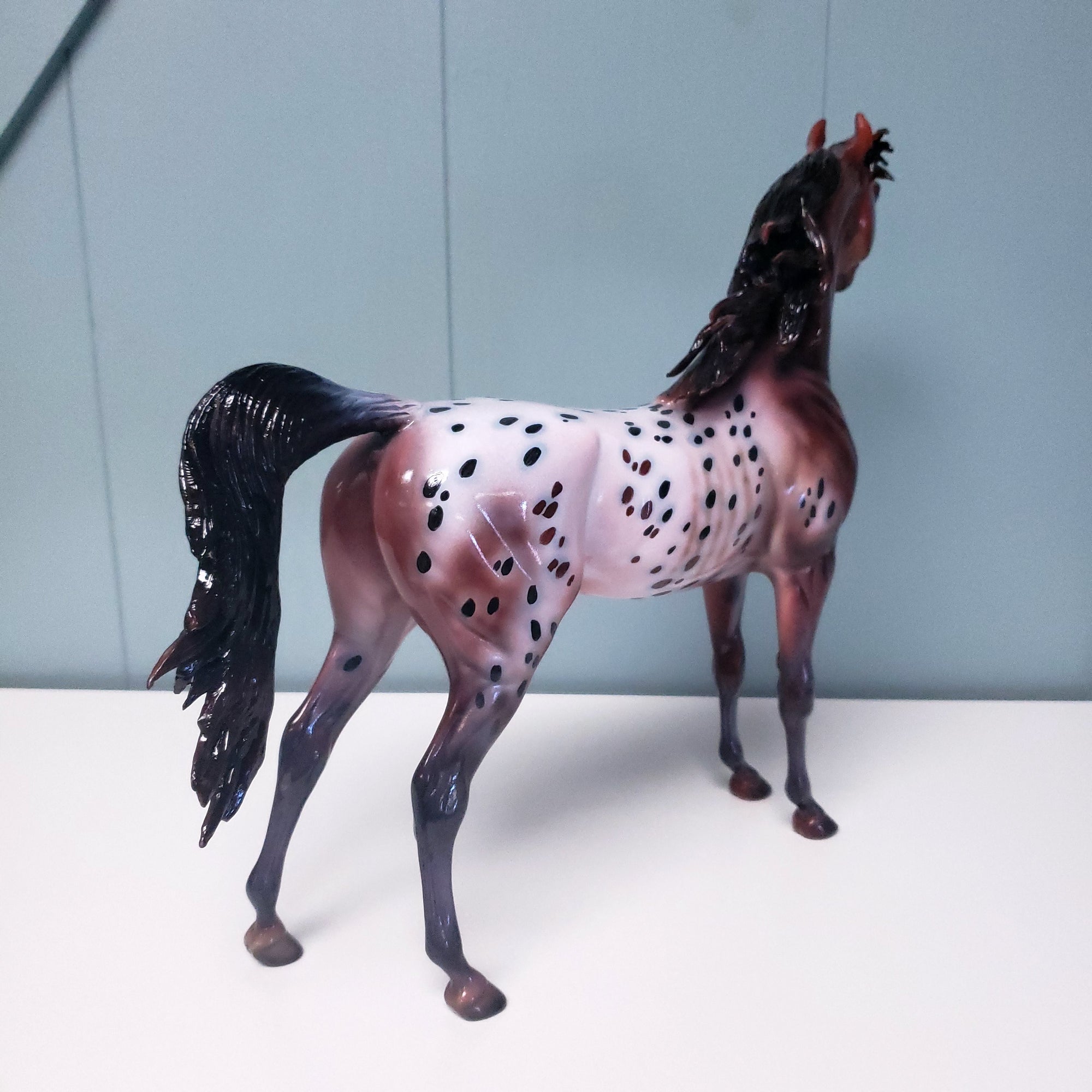 Make My Day OOAK Customized Appaloosa Arabian Stallion By Dawn Quick Val24