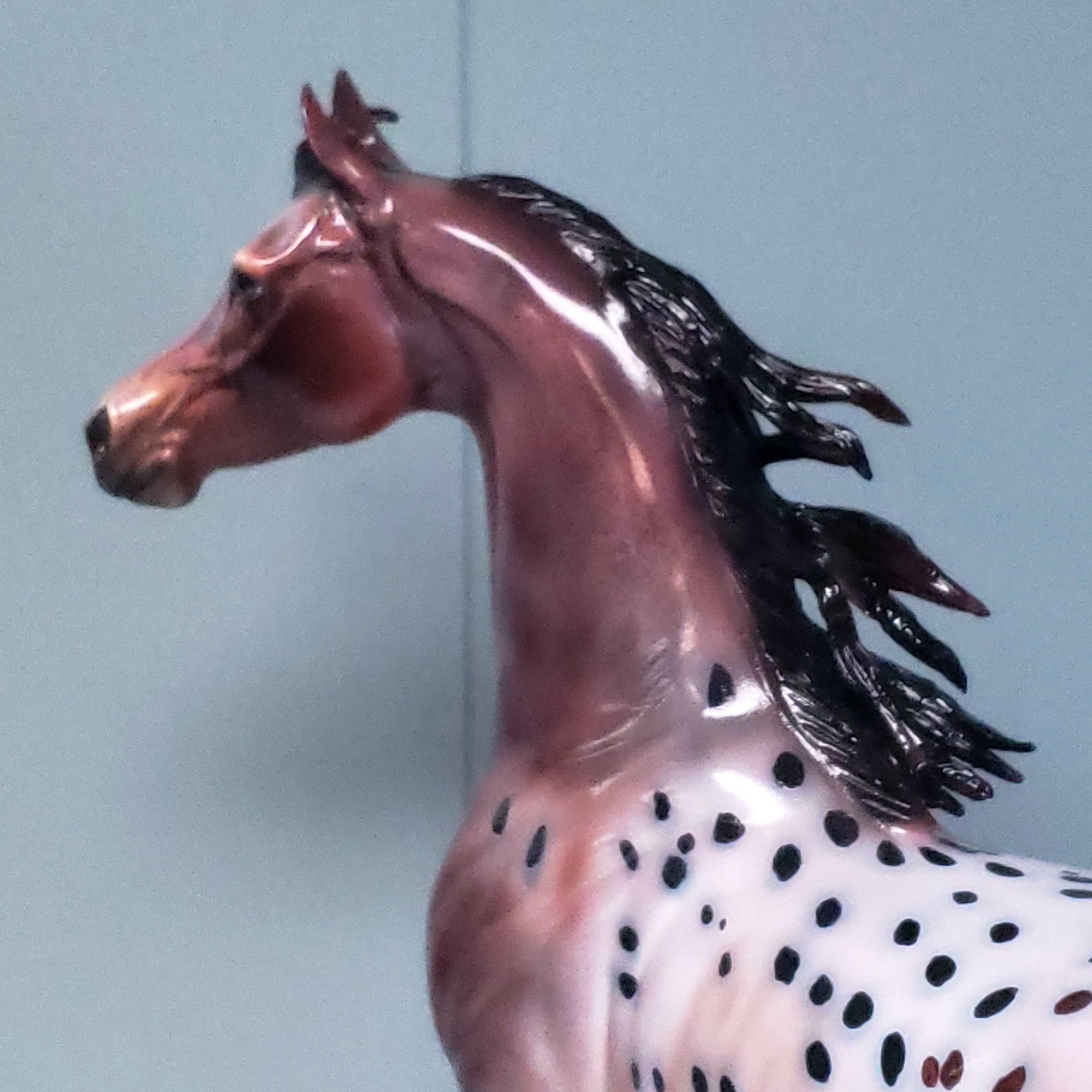 Make My Day OOAK Customized Appaloosa Arabian Stallion By Dawn Quick Val24