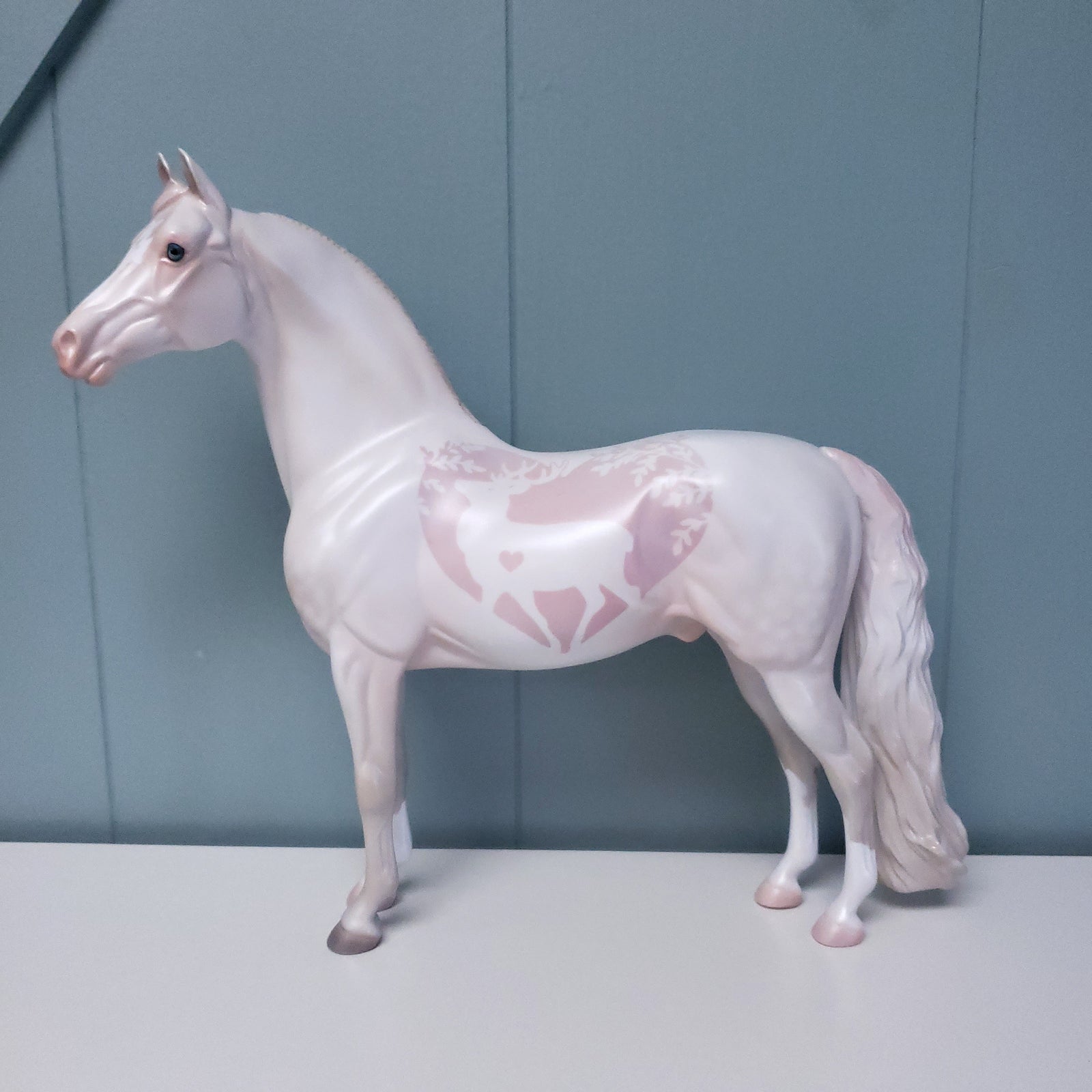 Follow Your Hart OOAK Hart/Stag Heart Deco Morgan By Jess Hamill Val24