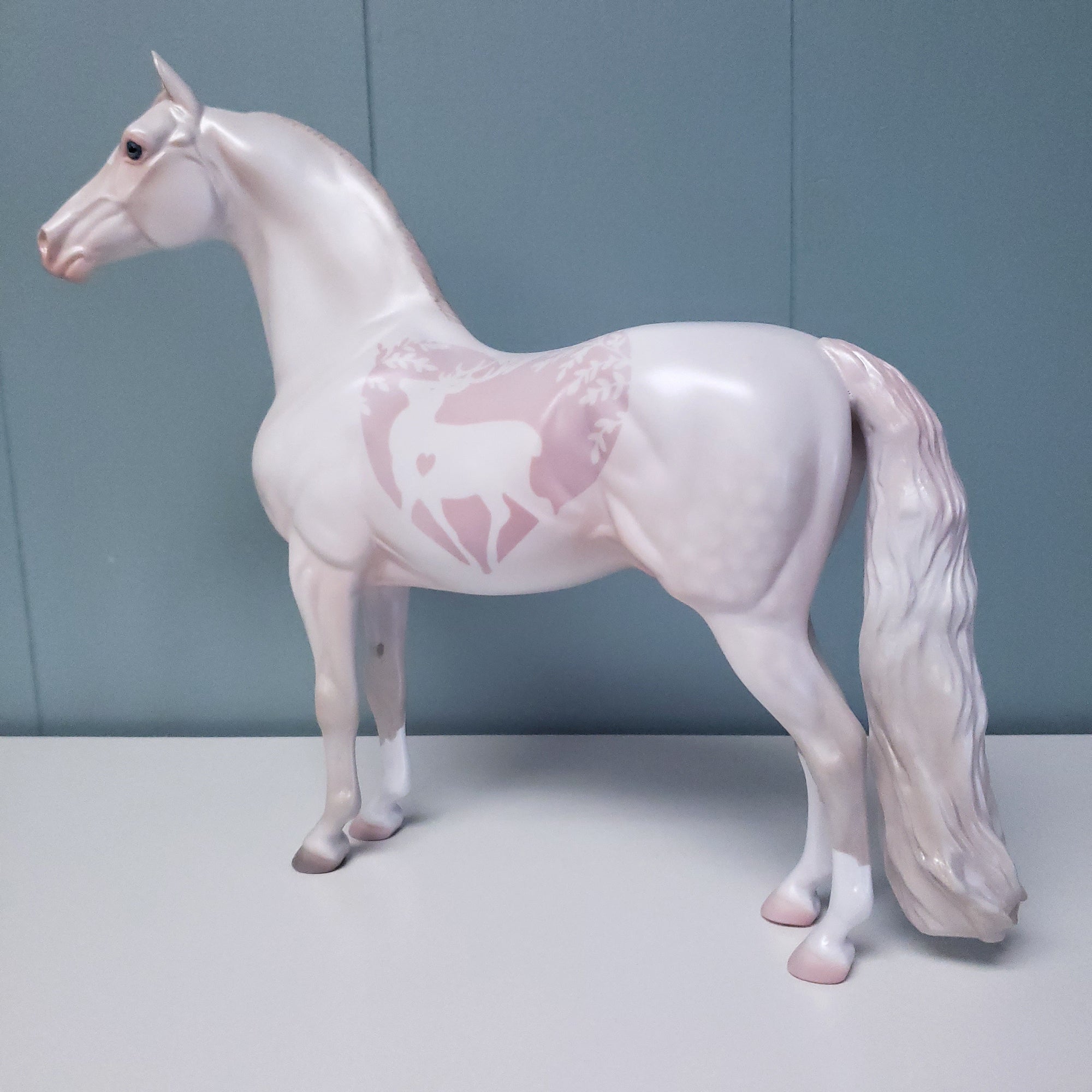 Follow Your Hart OOAK Hart/Stag Heart Deco Morgan By Jess Hamill Val24