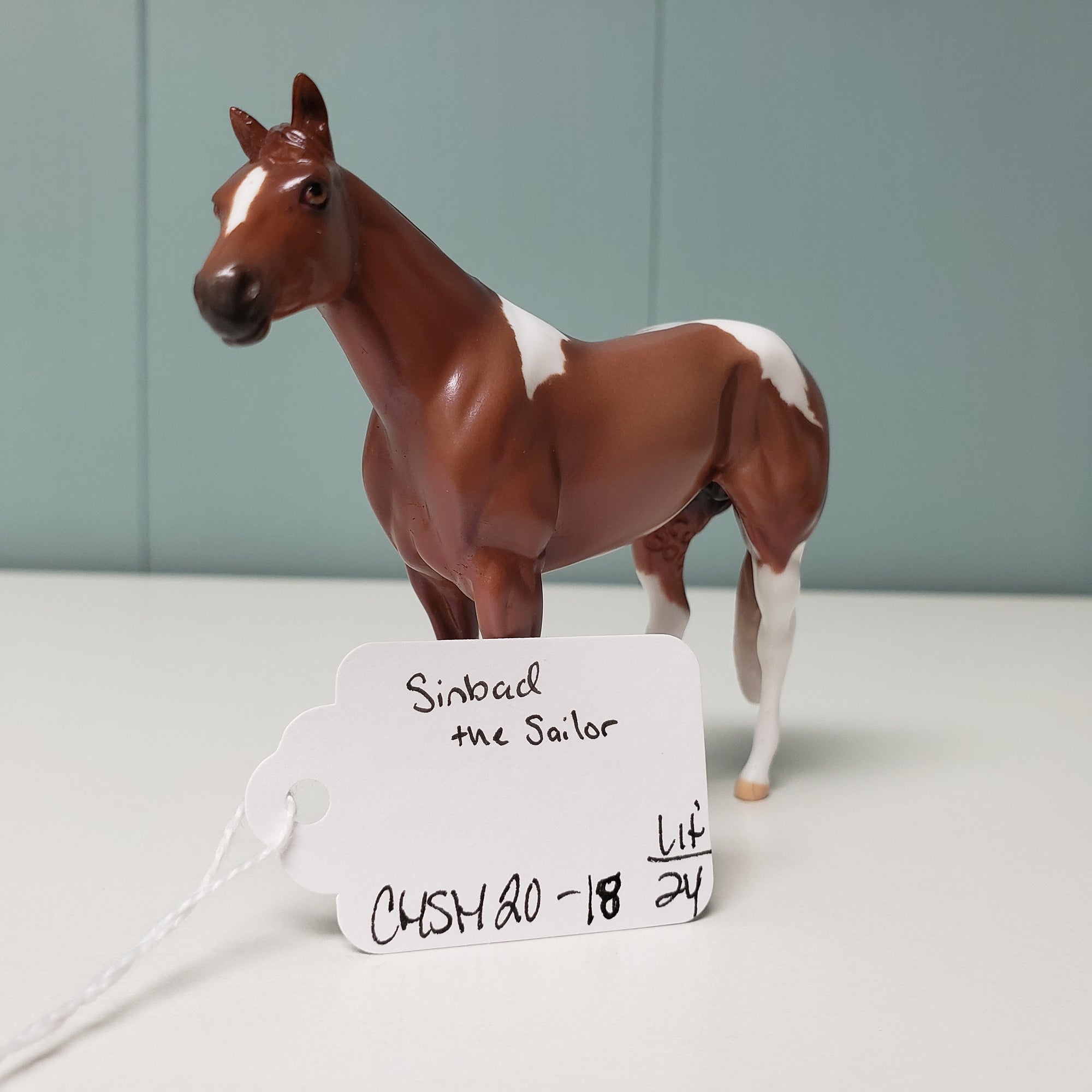 Sinbad the Sailor OOAK Stock Chip - Classic Literature One Thousand One Arabian Nights Feb 2024