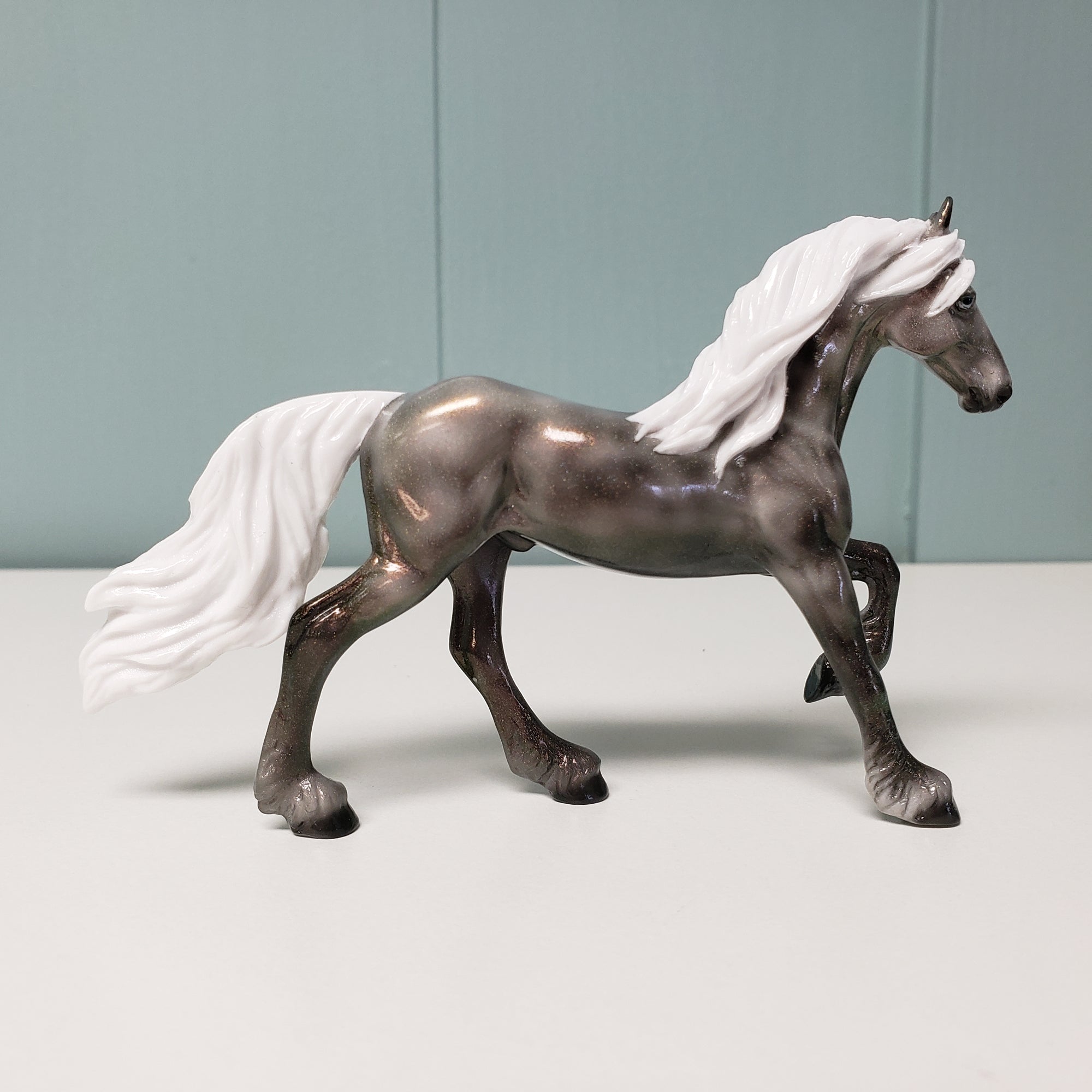 Jinni OOAK Friesian Chip - Classic Literature One Thousand One Arabian Nights Feb 2024