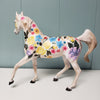 Flower Burst OOAK Floral Deco Arabian Mare By Dawn Quick  Val24