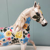 Flower Burst OOAK Floral Deco Arabian Mare By Dawn Quick  Val24