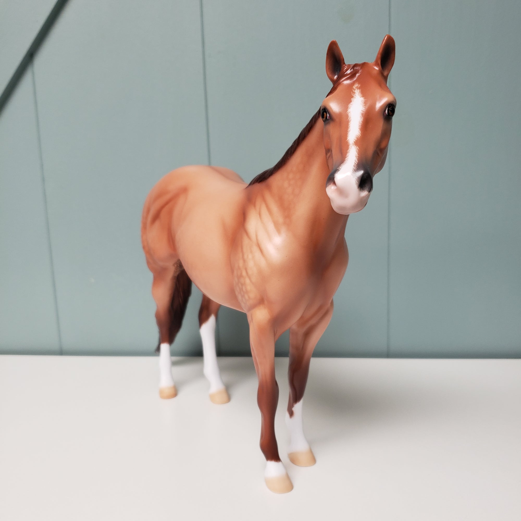 Long Lost Dream OOAK Dappled Red Dun ISH By Ellen Robbins Val24