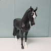 Broken Requiem OOAK Dappled Sunburnt Black Andalusian By Ashley Palmer Val24