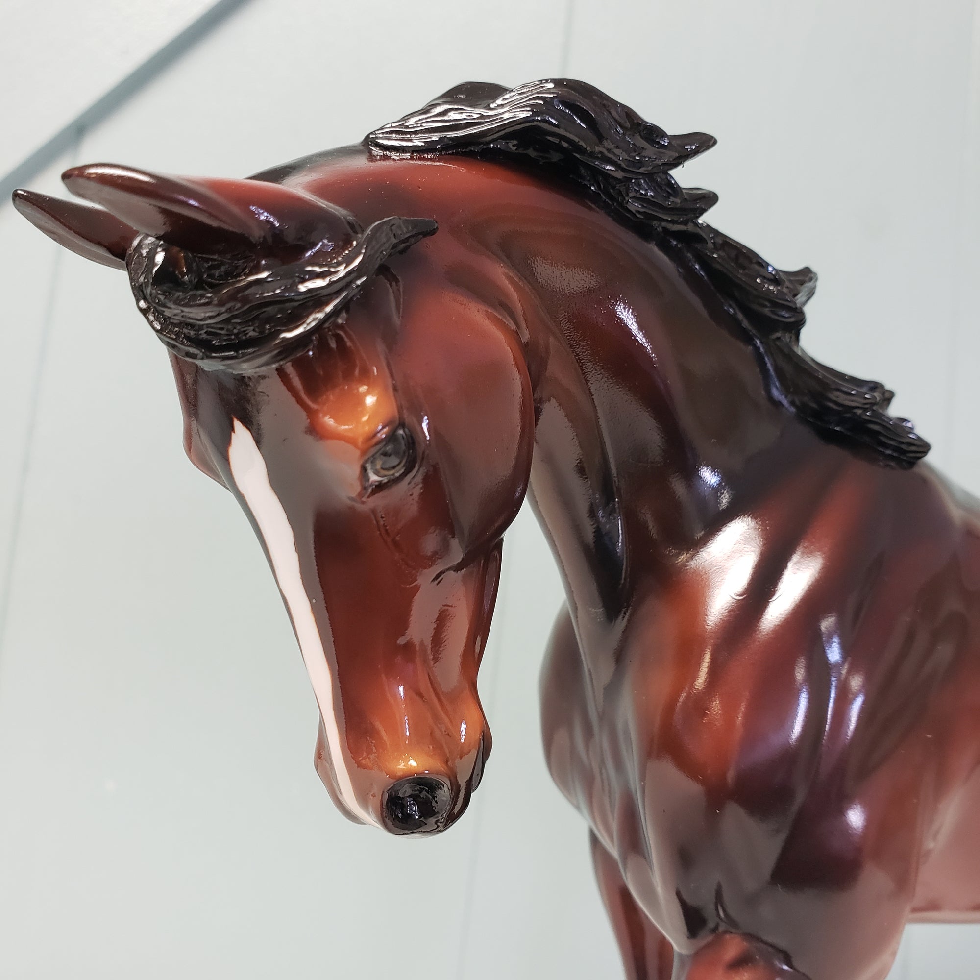Sorry For Party Rocking OOAK Glossy Dappled Bay Thoroughbred  By Jess Hamill Feb 2024