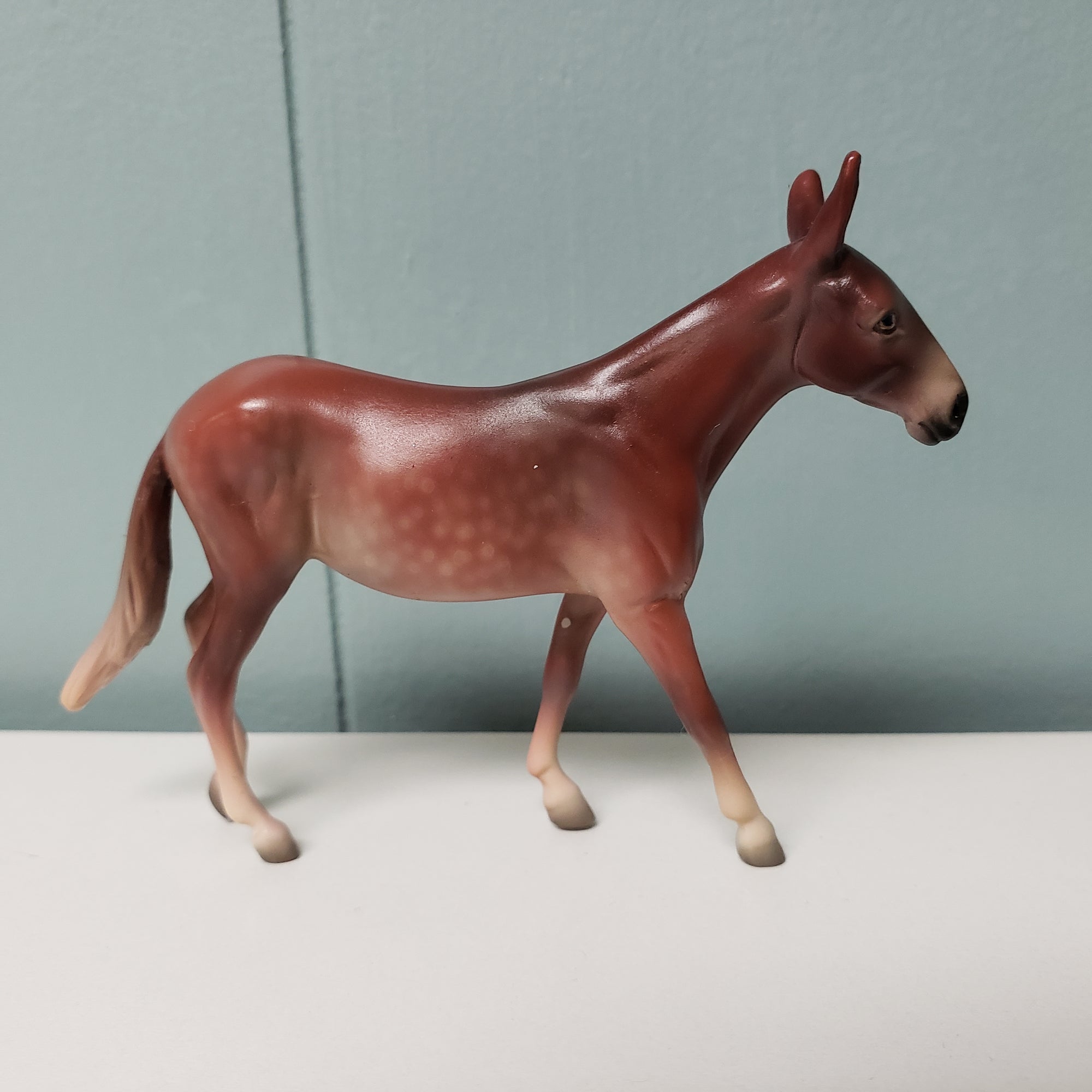 Freckle OOAK Silver Dapple Mule Chip By Jess Hamill Val24