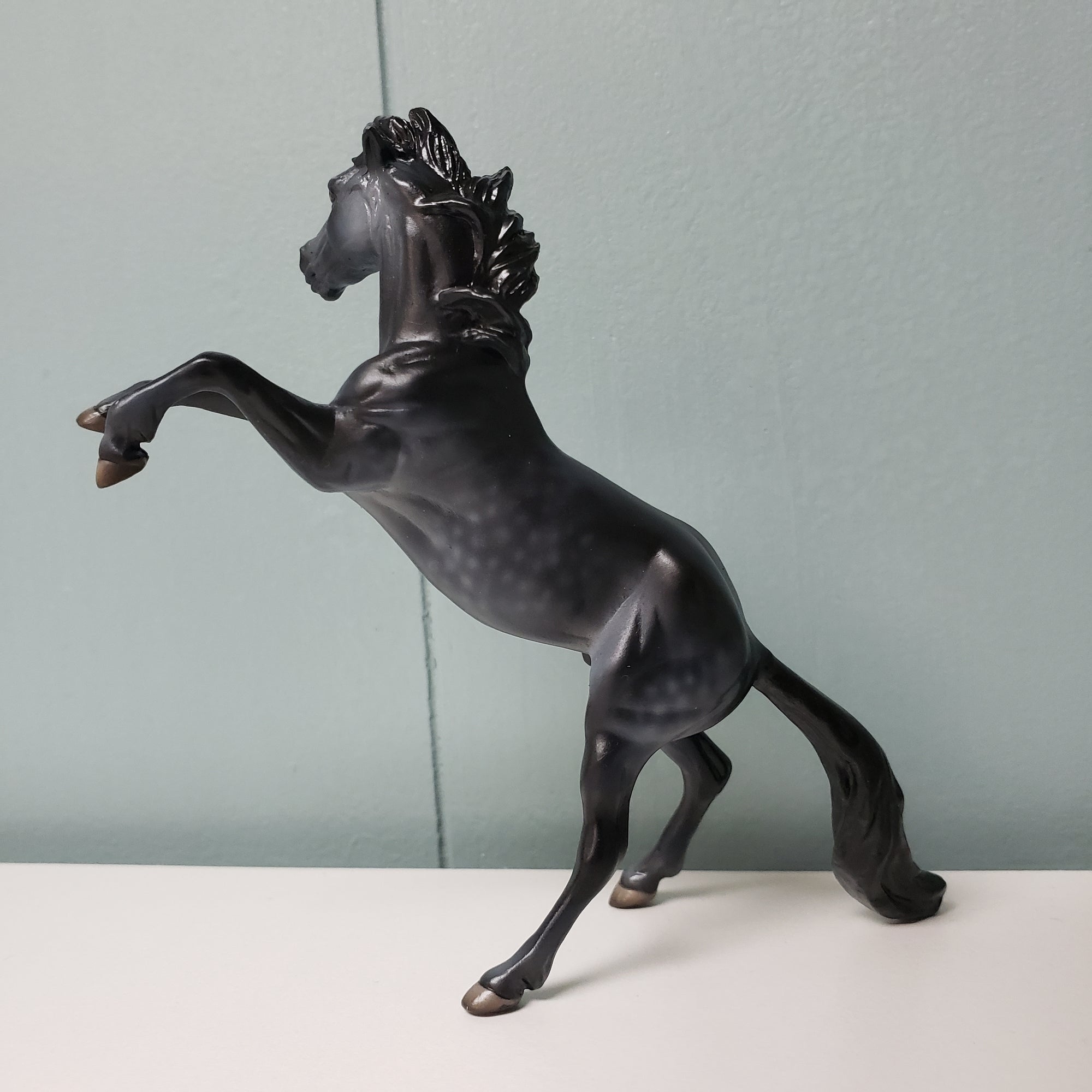 Romaric OOAK Dapple Black Rearing Chip By Jess Hamill Val24