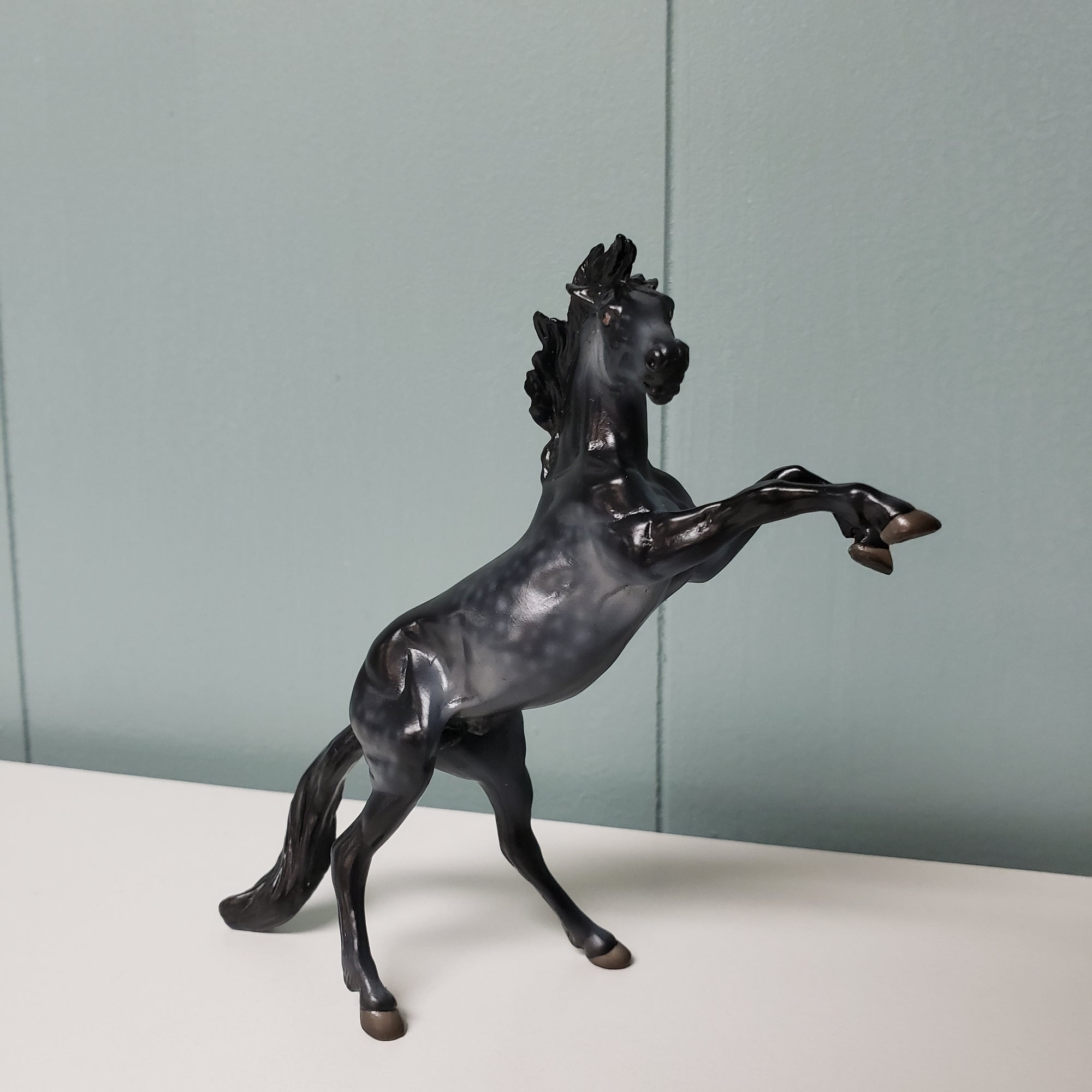 Romaric OOAK Dapple Black Rearing Chip By Jess Hamill Val24