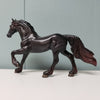 Beau OOAK Dappled Black Friesian Chip By Jess Hamill Val24