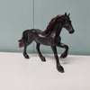 Beau OOAK Dappled Black Friesian Chip By Jess Hamill Val24