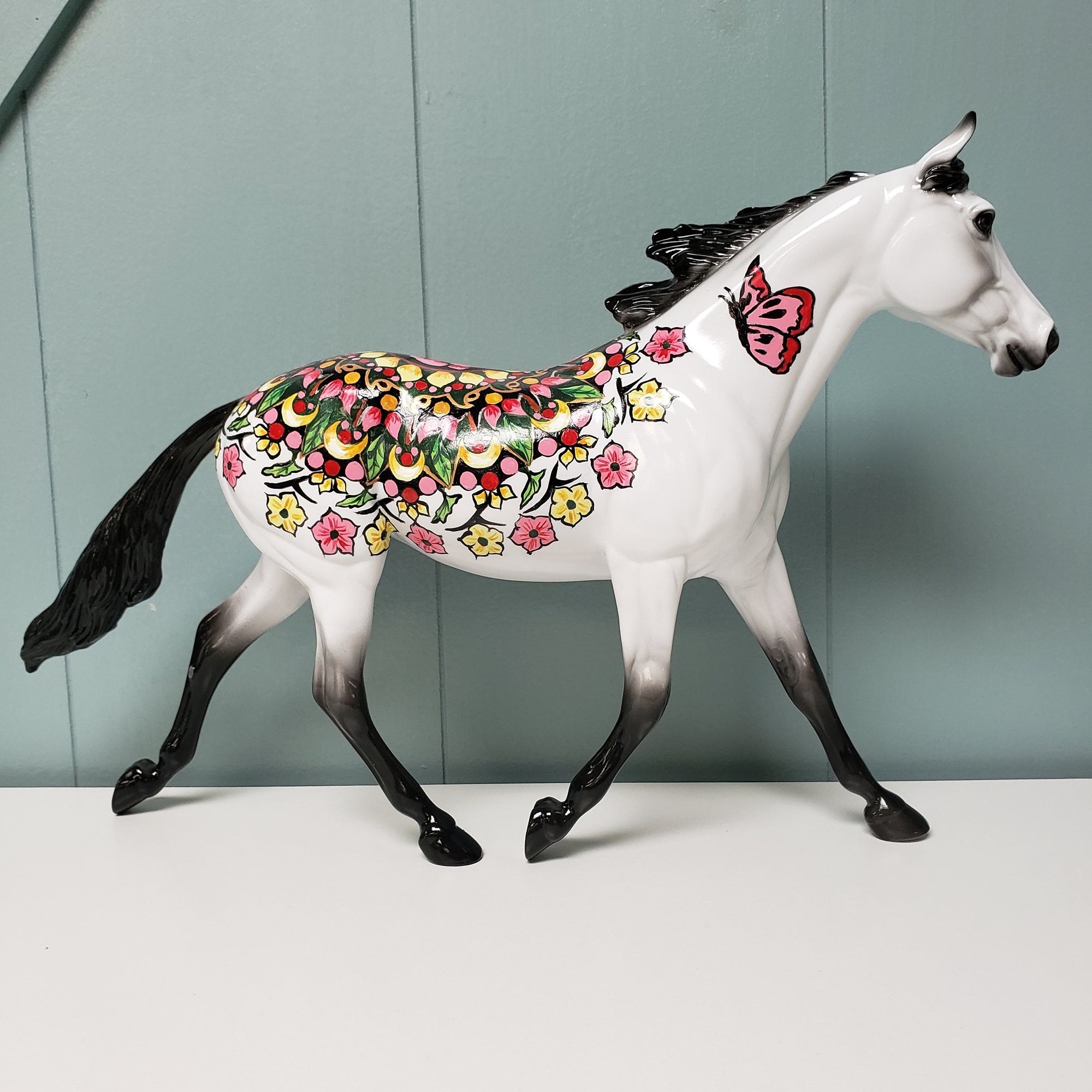 Smitten OOAK Glossy Deco Palouse By Dawn Quick  Val24