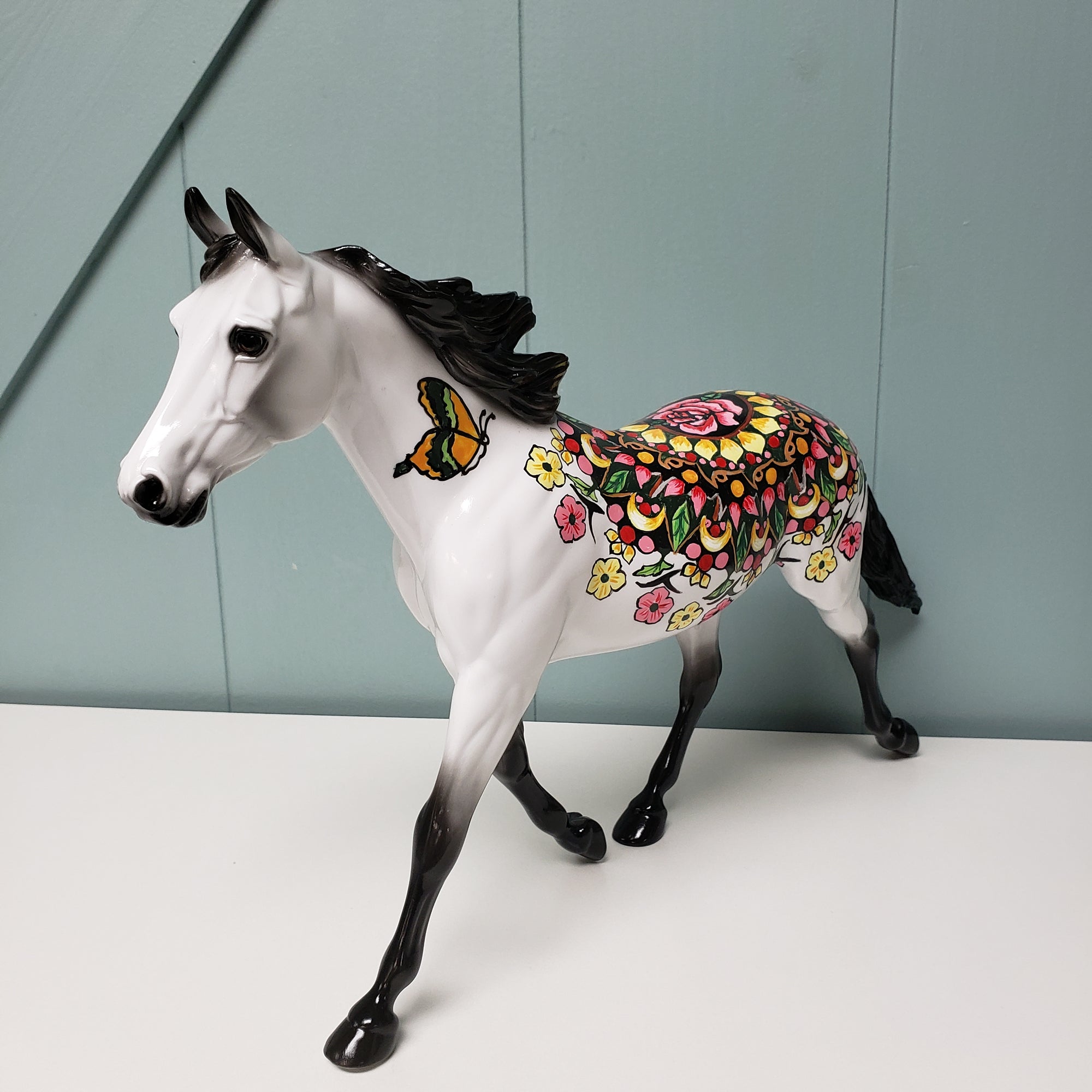 Smitten OOAK Glossy Deco Palouse By Dawn Quick  Val24