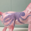 You Octopi My Heart OOAK Pink W/ Purple Octopus Deco Arabian Mare By Jess Hamill Val24