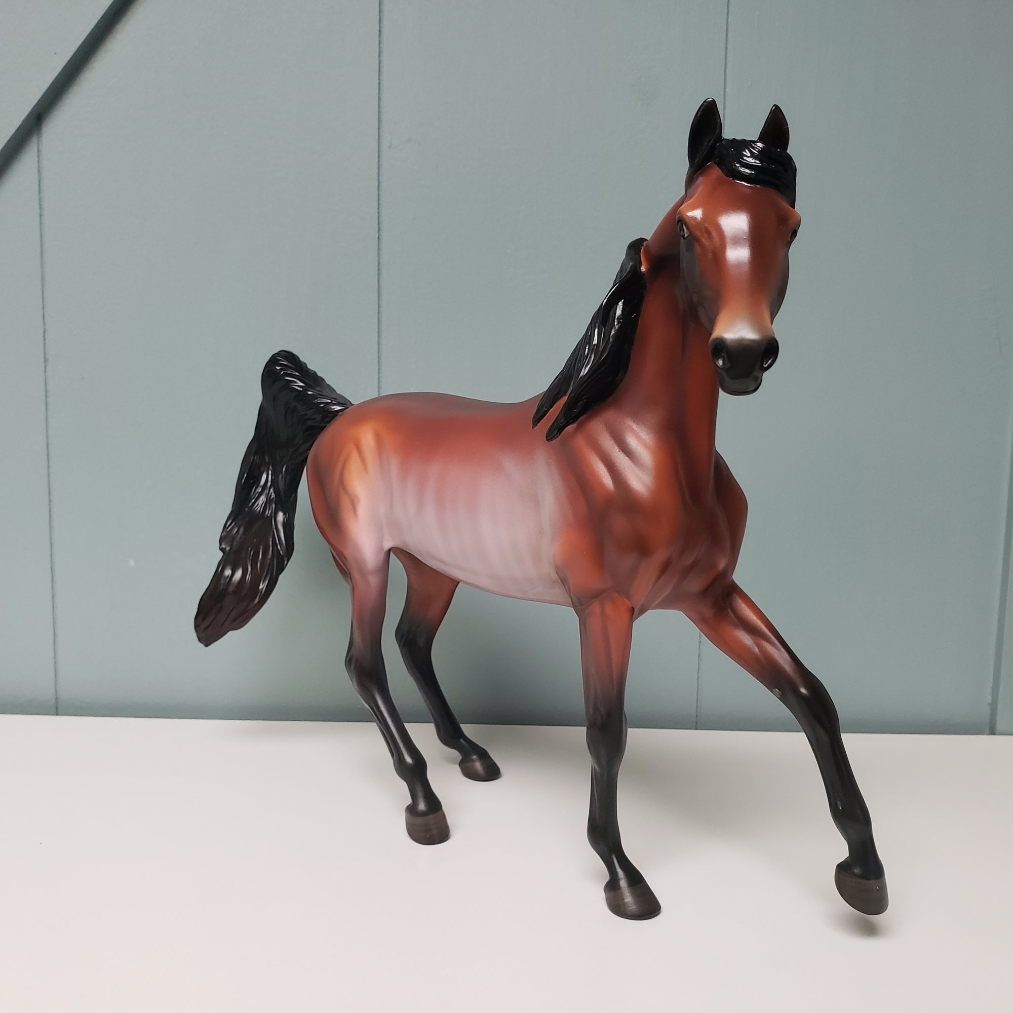 Juliet OOAK  Bay Rabicano Arabian Mare By Angela Marleau Val24