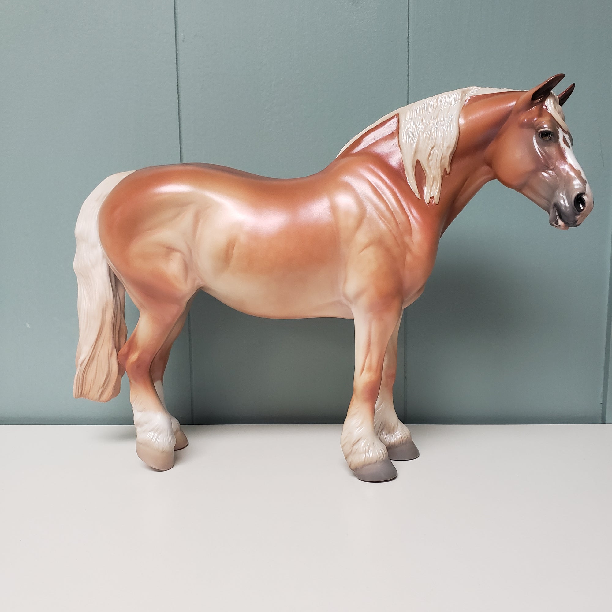 Elianne OOAK Dappled Flaxen Chestnut Heavy Draft By Jess Hamill  Best Offers 2/19/24