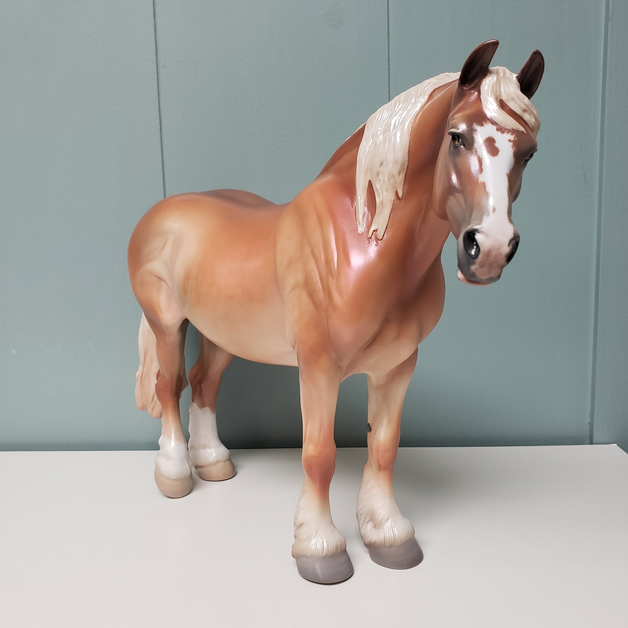 Elianne OOAK Dappled Flaxen Chestnut Heavy Draft By Jess Hamill  Best Offers 2/19/24