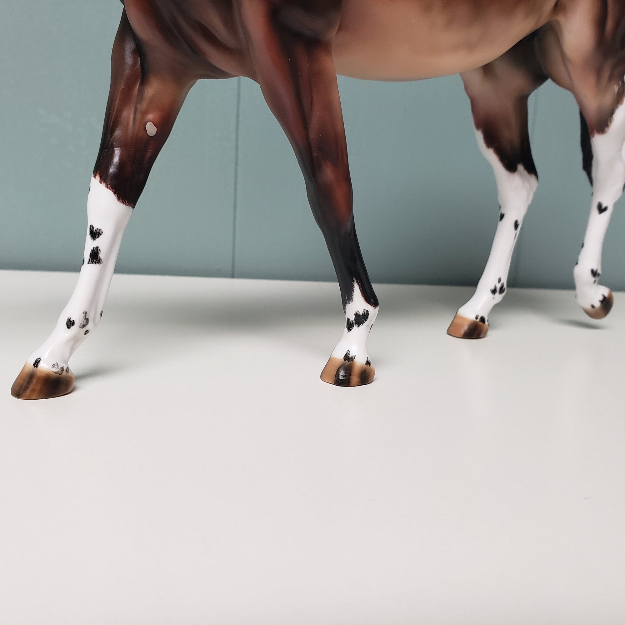 Hugs and Kisses OOAK Bay Tobiano Mule  By Julie Keim Best Offers 2/19/24