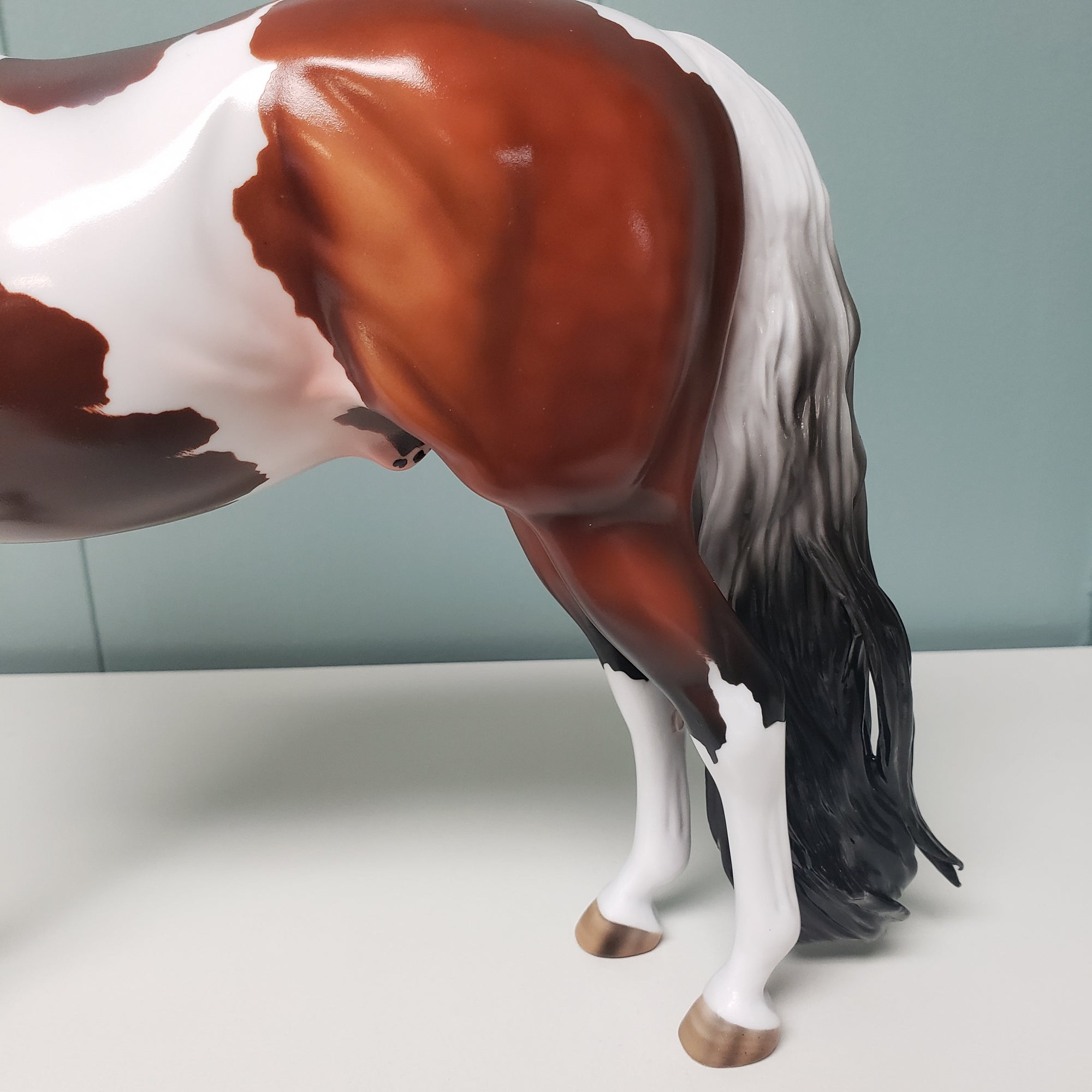 Matteo OOAK Dappled Bay Tobiano Morgan By Angela Marleau Best Offers 2/19/24