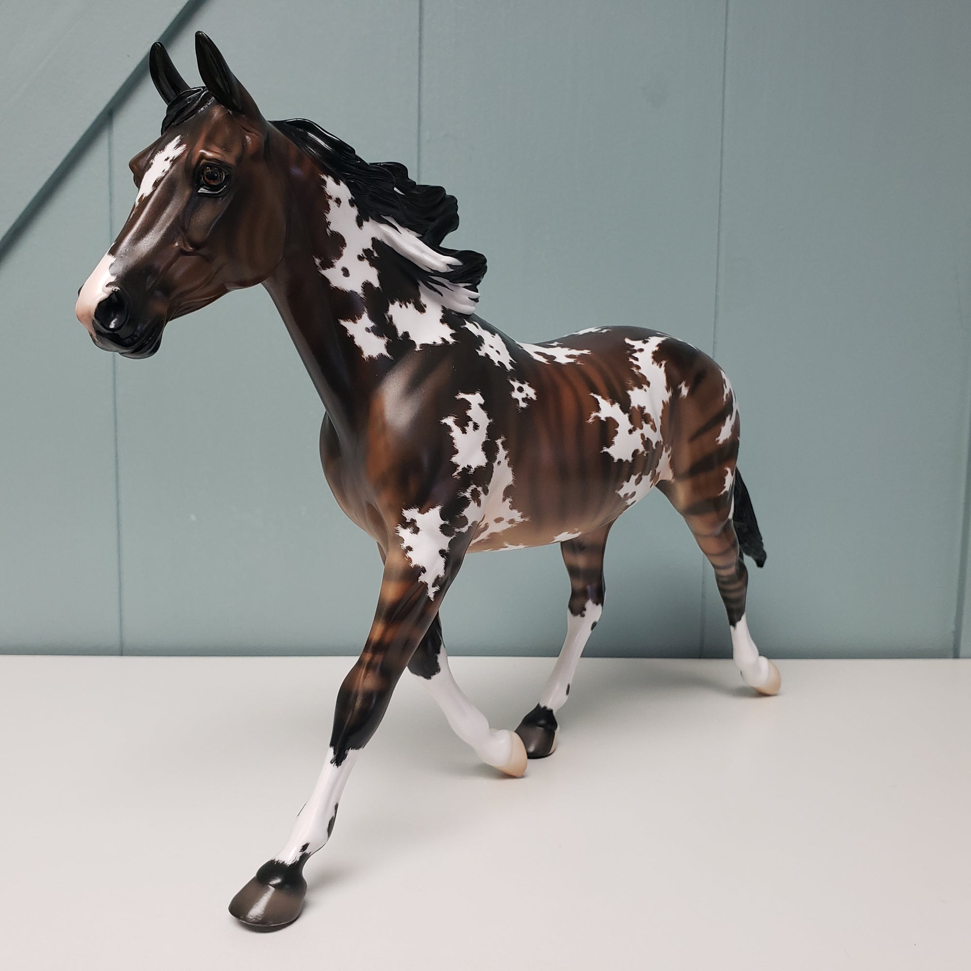 Sophesia OOAK Bay Zorse Overo Palouse By Jess Hamill  Val24