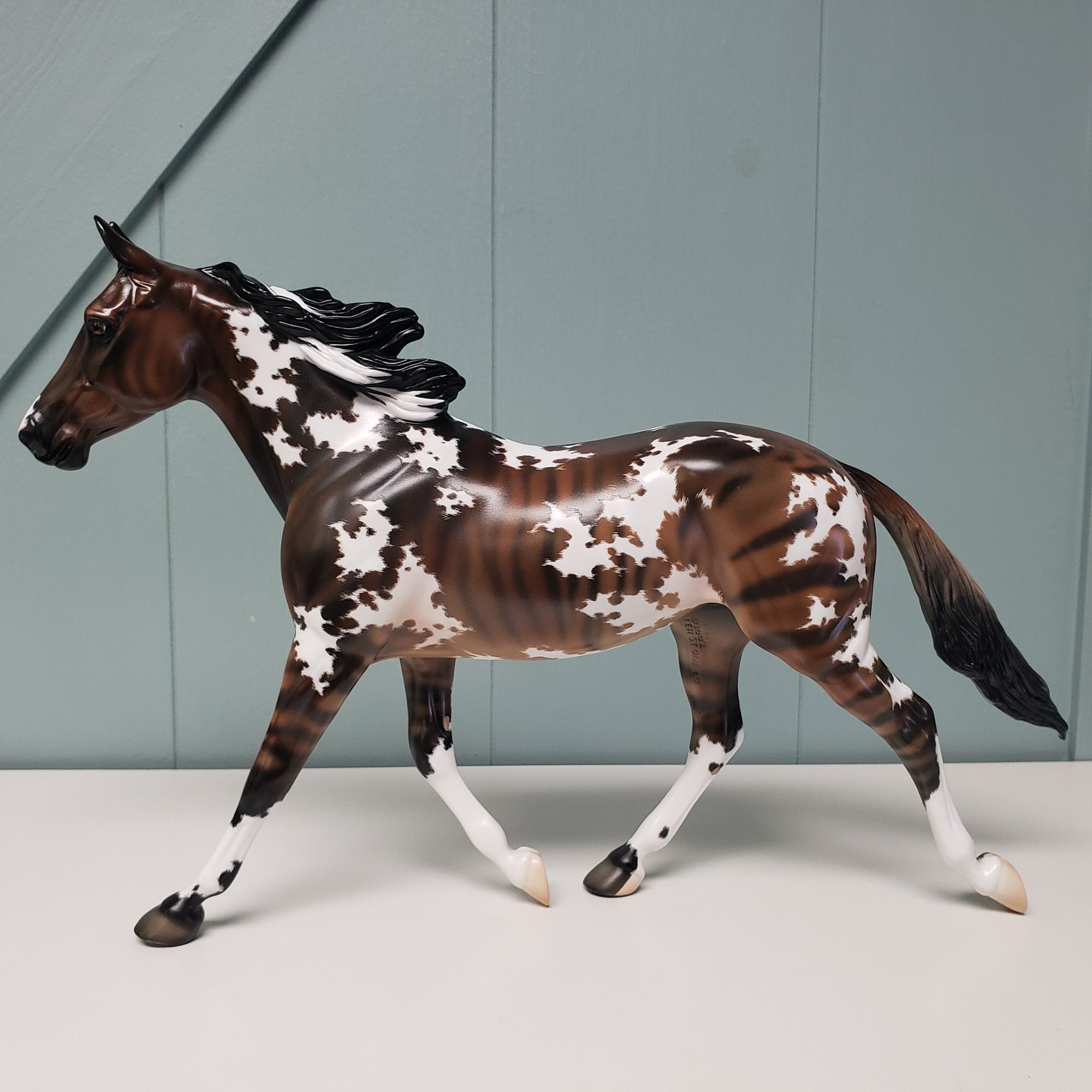 Sophesia OOAK Bay Zorse Overo Palouse By Jess Hamill  Val24