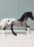Blinded By Love OOAK Deco Blue Roan Heart Appaloosa Friesian Chip By  Angela Marleau Val24