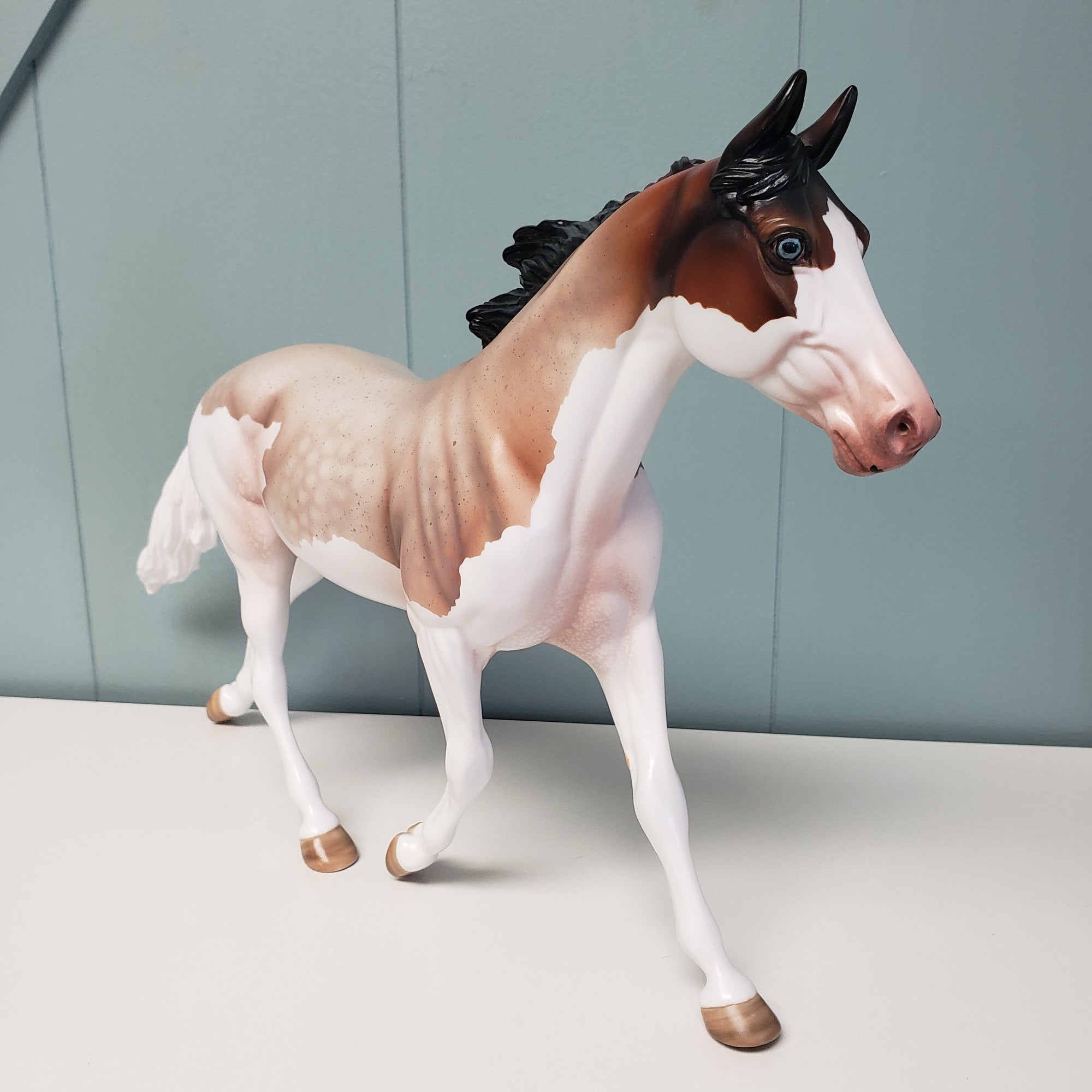 Betrothed OOAK Bay Roan Splash Palouse By Angela Marleau Val24