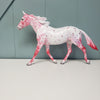 Diamonds &amp; Roses OOAK Pink Leopard Appaloosa Deco Palouse By Ellen Robbins Val24