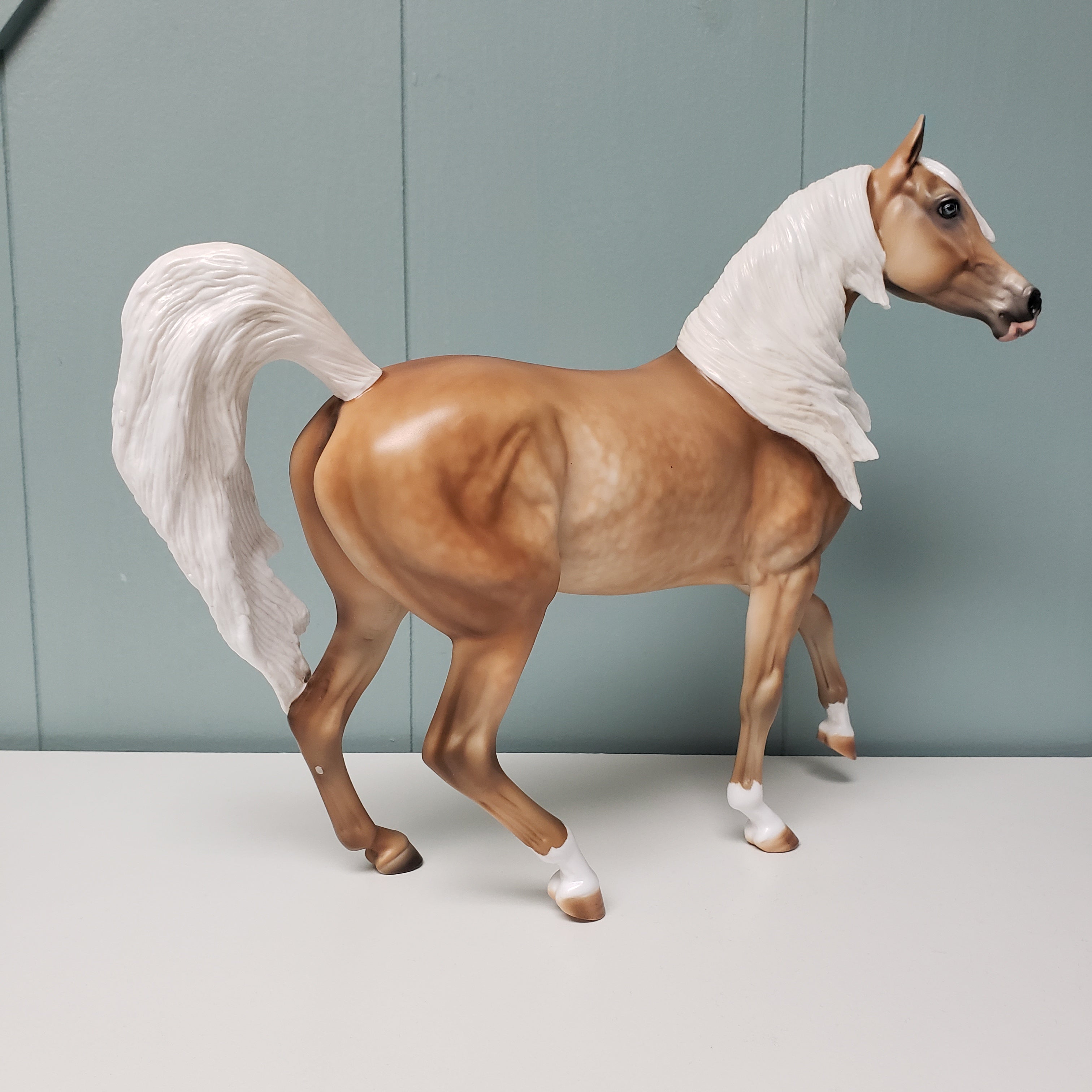 Glimmer and Guy from Chiefs Set- Arabian Mare and Trotting Draft