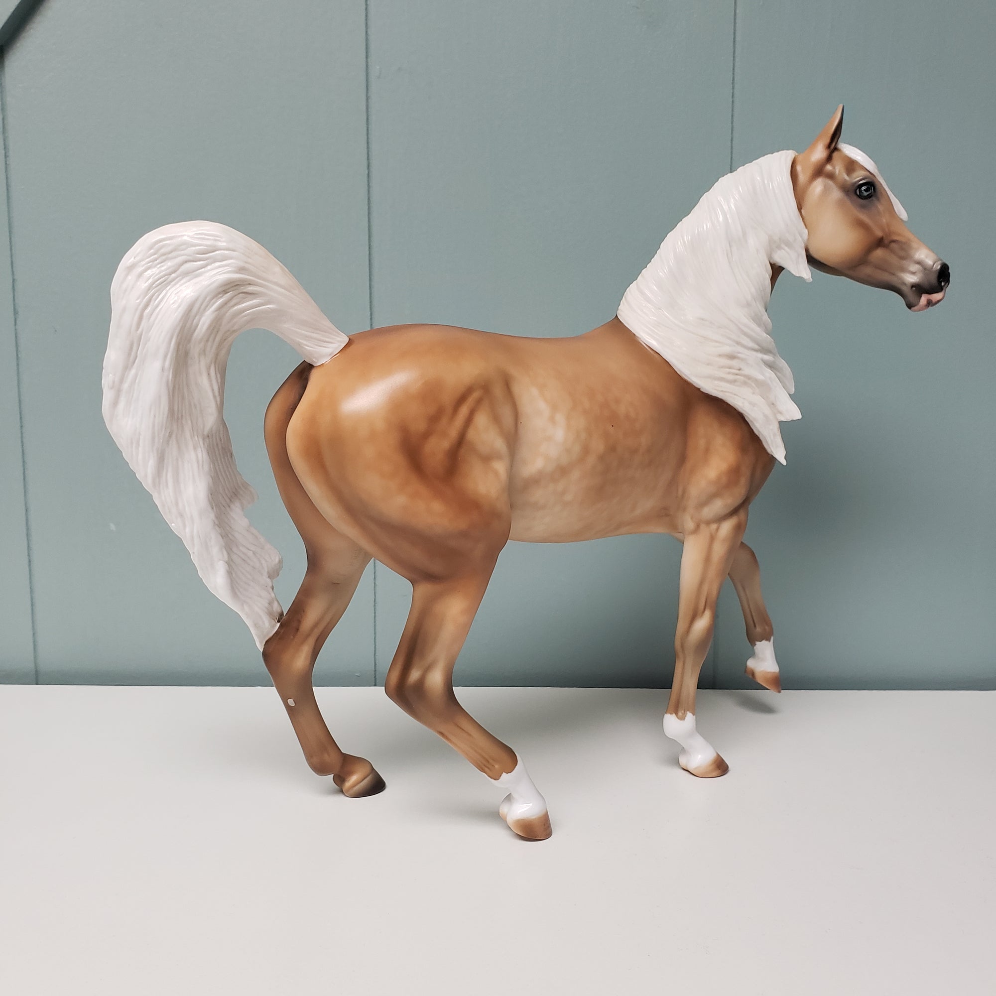 Glimmer and Guy from Chiefs Set- Arabian Mare and Trotting Draft