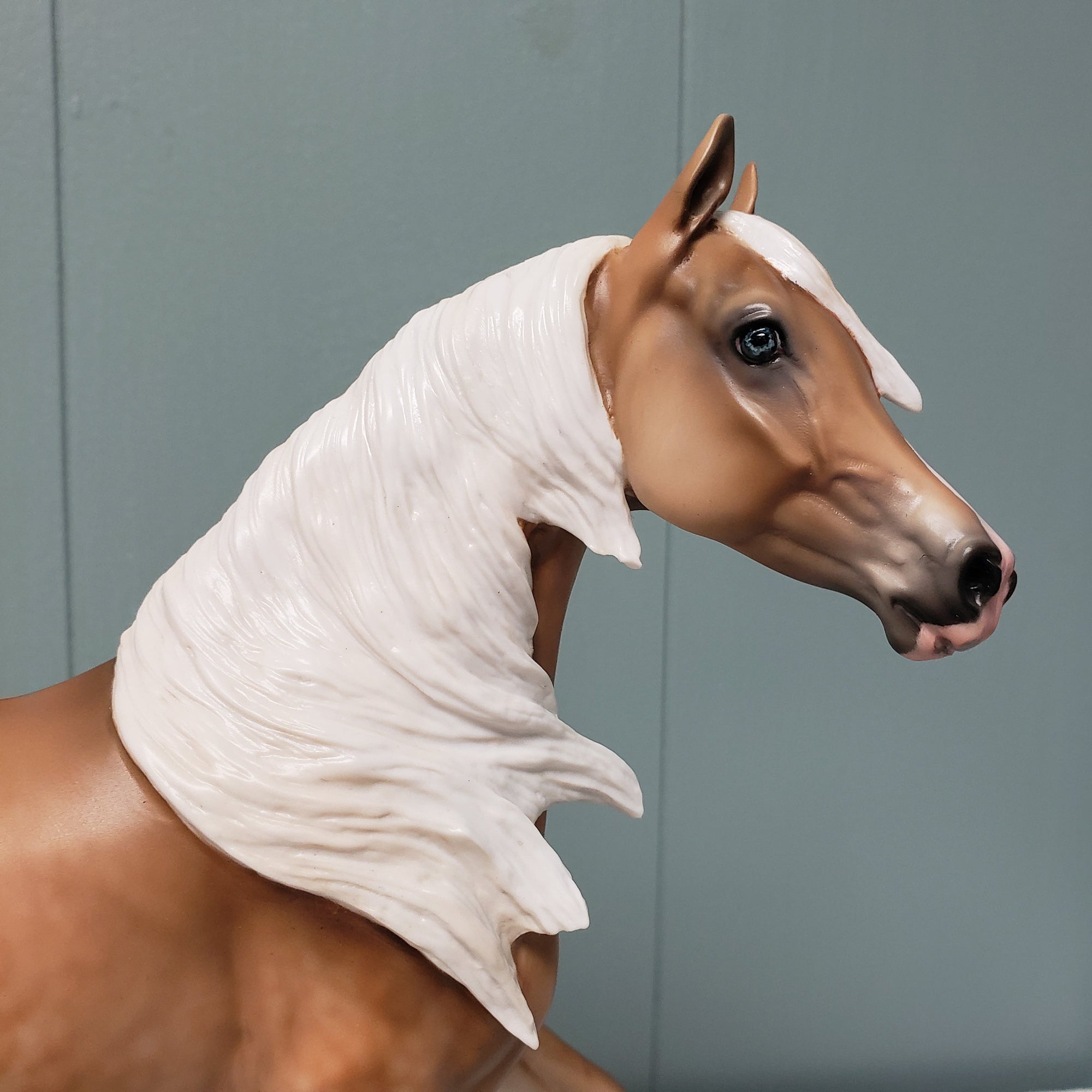 Glimmer LE 5 Dappled Palomino Arabian Mare by Julie Keim VAL24