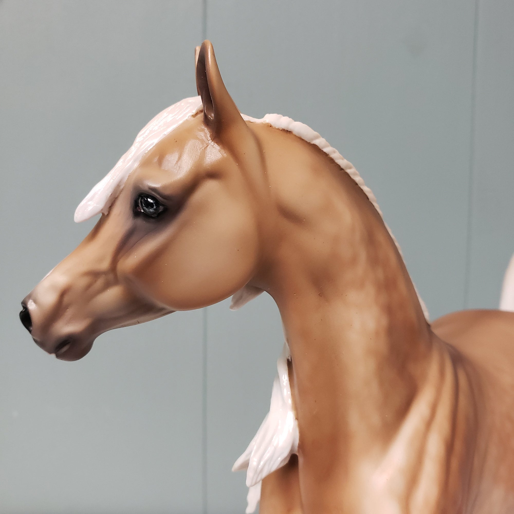 Glimmer LE 5 Dappled Palomino Arabian Mare by Julie Keim VAL24