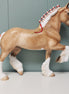 Guy On The Chiefs LE-5 Custom Dappled Palomino Trotting Drafter By Julie Keim Val24