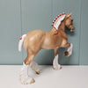 Guy On The Chiefs LE-5 Custom Dappled Palomino Trotting Drafter By Julie Keim Val24