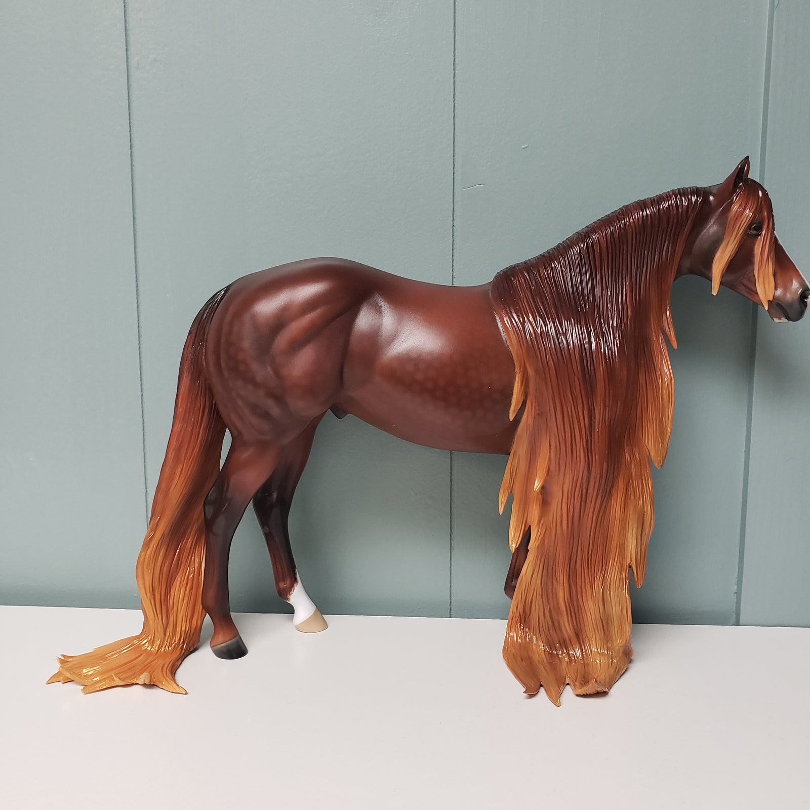 Lilikoi OOAK Dappled Liver Chestnut ISH By Ellen Robbins Best Offers 2/26/24