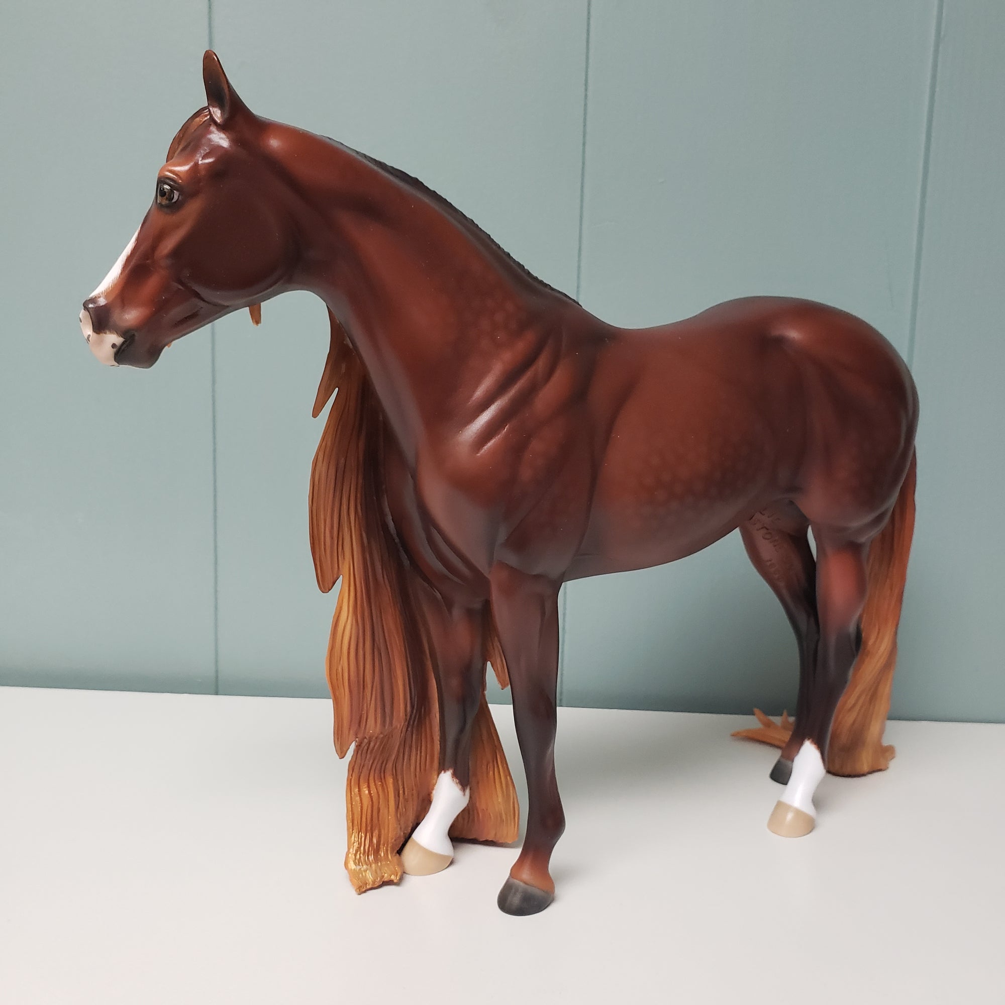 Lilikoi OOAK Dappled Liver Chestnut ISH By Ellen Robbins Best Offers 2/26/24