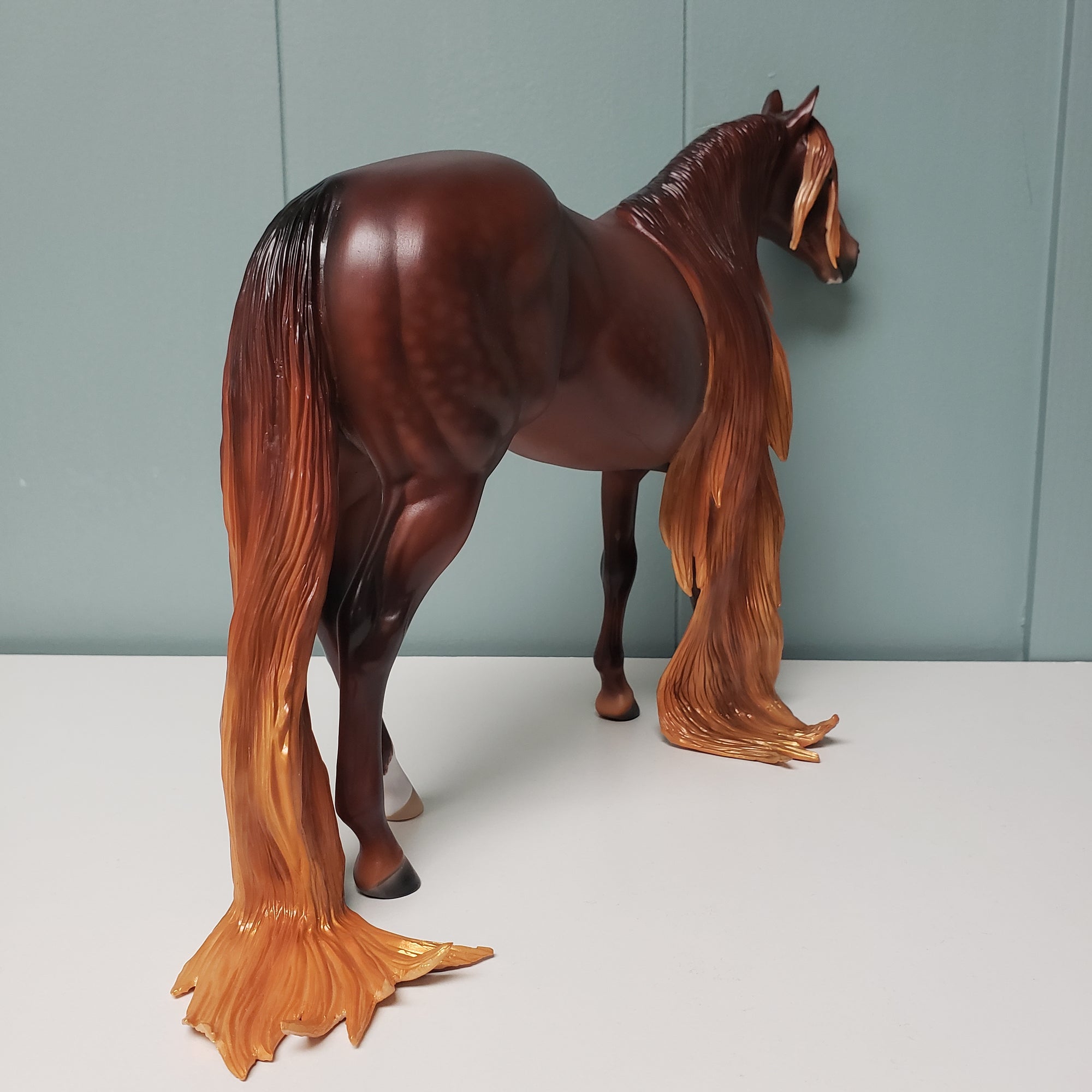 Lilikoi OOAK Dappled Liver Chestnut ISH By Ellen Robbins Best Offers 2/26/24