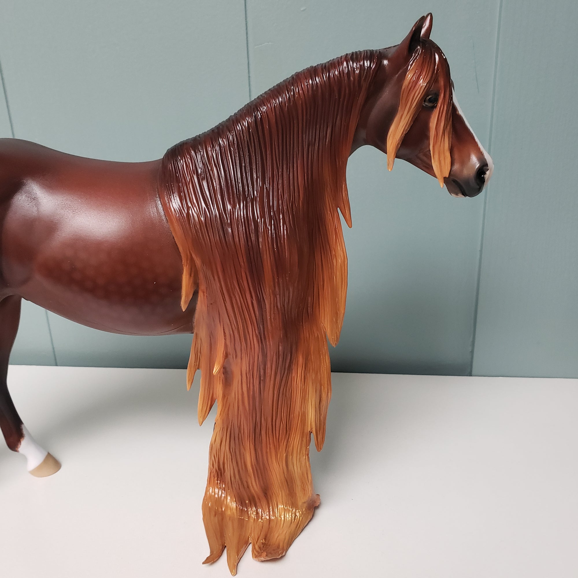 Lilikoi OOAK Dappled Liver Chestnut ISH By Ellen Robbins Best Offers 2/26/24