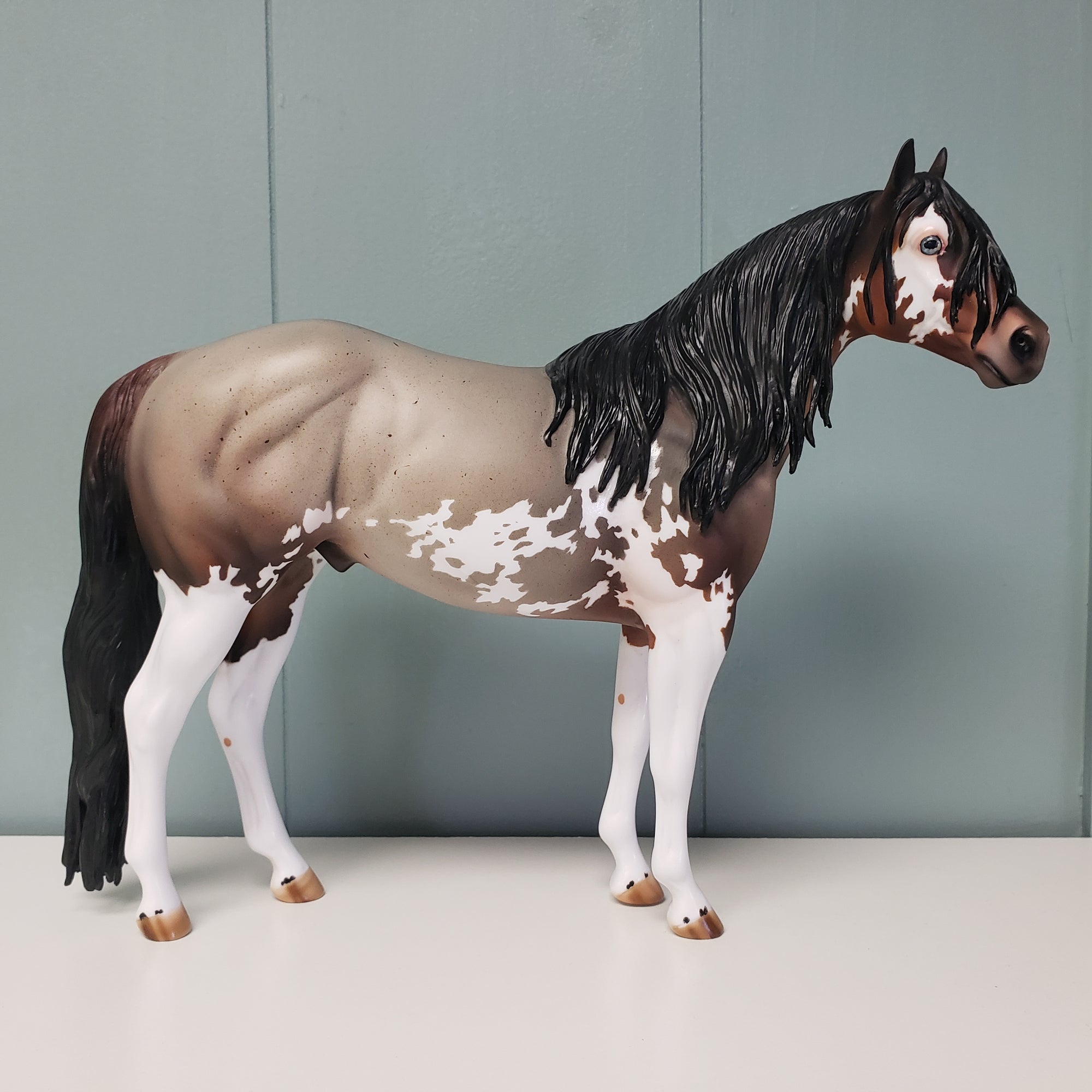 Chevalier OOAK Bay Roan Sabino ISH By Sheryl Leisure Best Offers 2/26/24