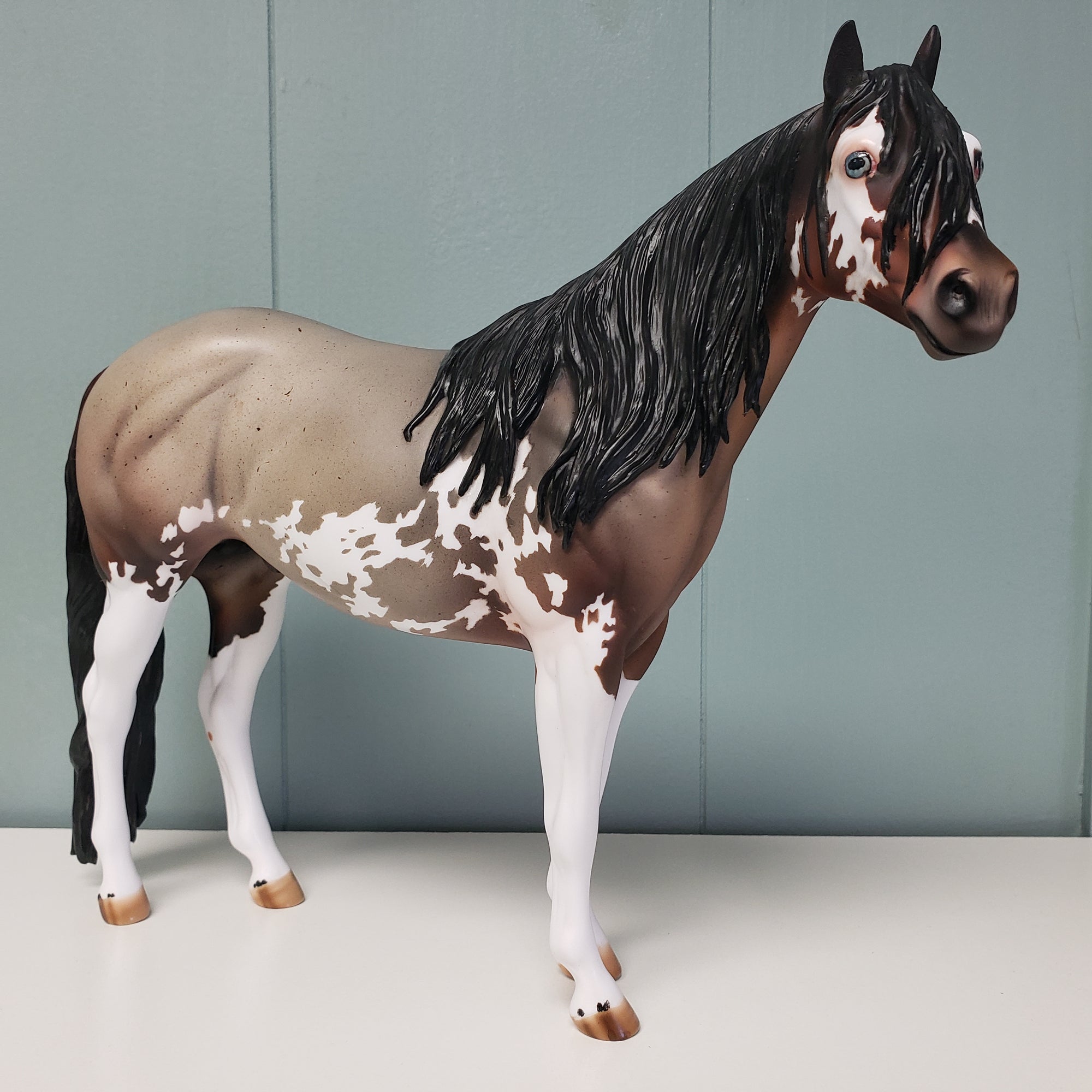 Chevalier OOAK Bay Roan Sabino ISH By Sheryl Leisure Best Offers 2/26/24