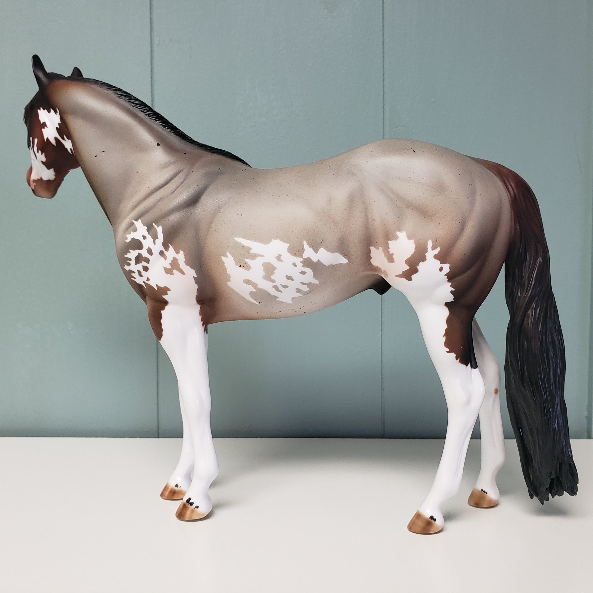 Chevalier OOAK Bay Roan Sabino ISH By Sheryl Leisure Best Offers 2/26/24