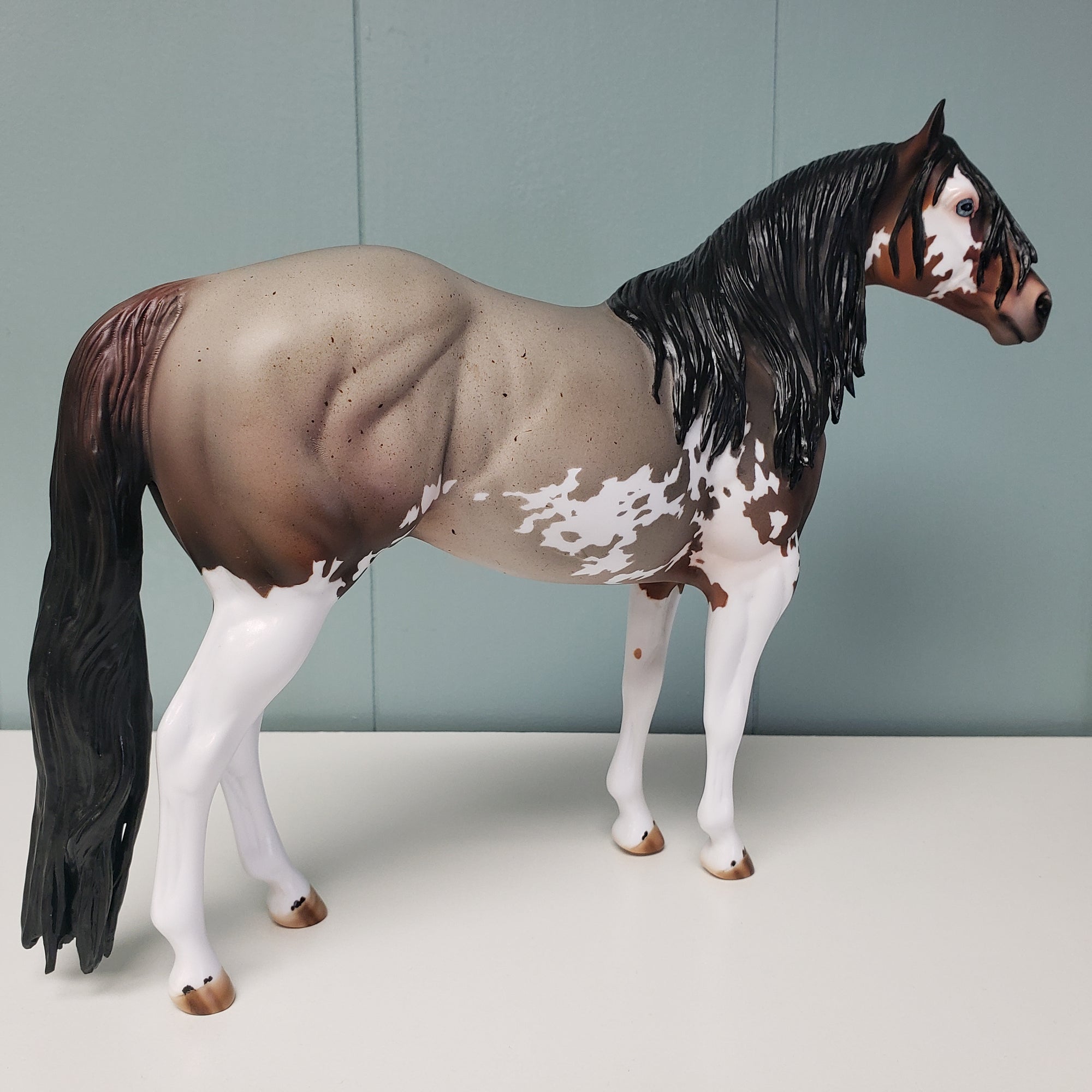 Chevalier OOAK Bay Roan Sabino ISH By Sheryl Leisure Best Offers 2/26/24