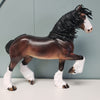 Gallant Gentleman OOAK Dapple Bay Trotting Draft By Sheryl Leisure Best Offers 2/26/24