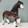 Gallant Gentleman OOAK Dapple Bay Trotting Draft By Sheryl Leisure Best Offers 2/26/24