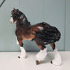 Gallant Gentleman OOAK Dapple Bay Trotting Draft By Sheryl Leisure Best Offers 2/26/24